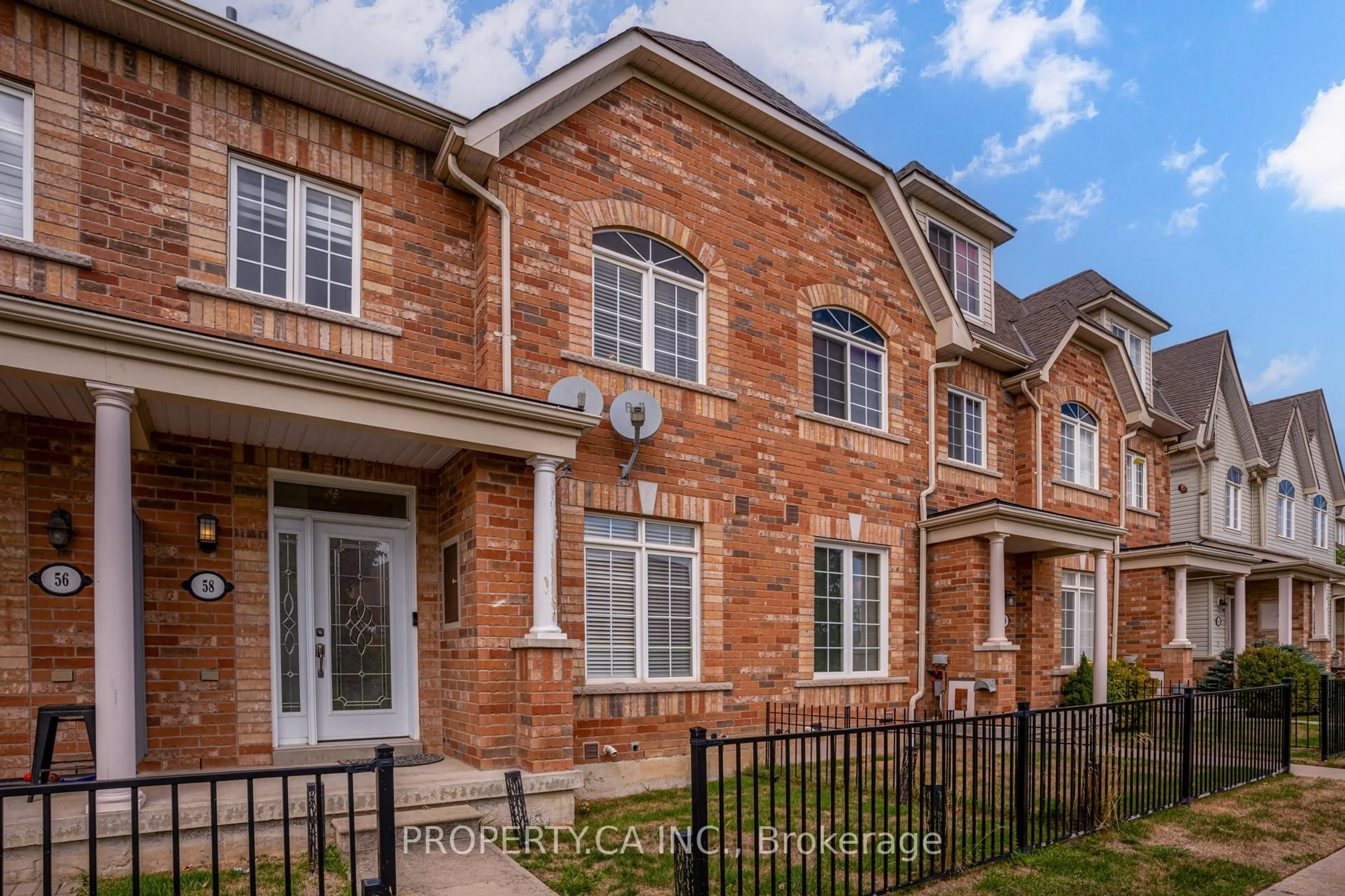 Home with brick exterior material, street for 58 Wicker Park Way, Whitby Ontario L1R 0C7