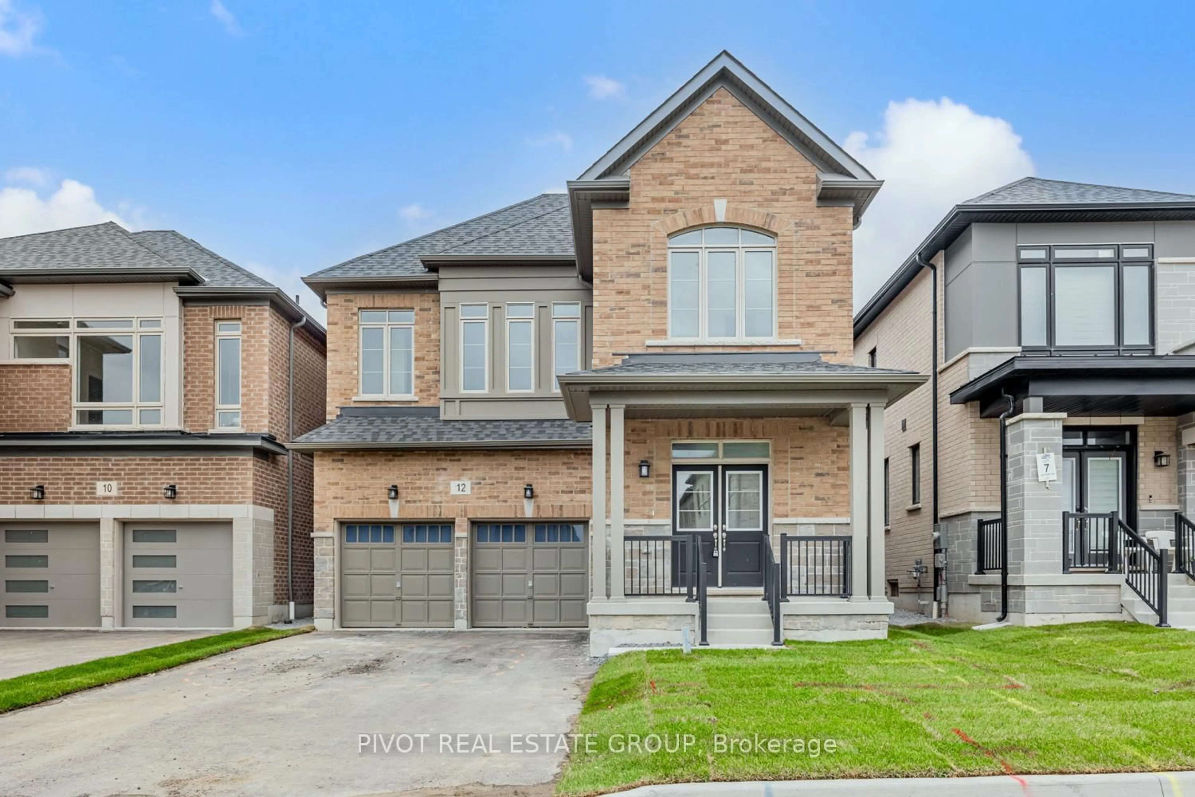 Home with brick exterior material, street for 12 Waterfront Cres, Whitby Ontario L1N 0M9