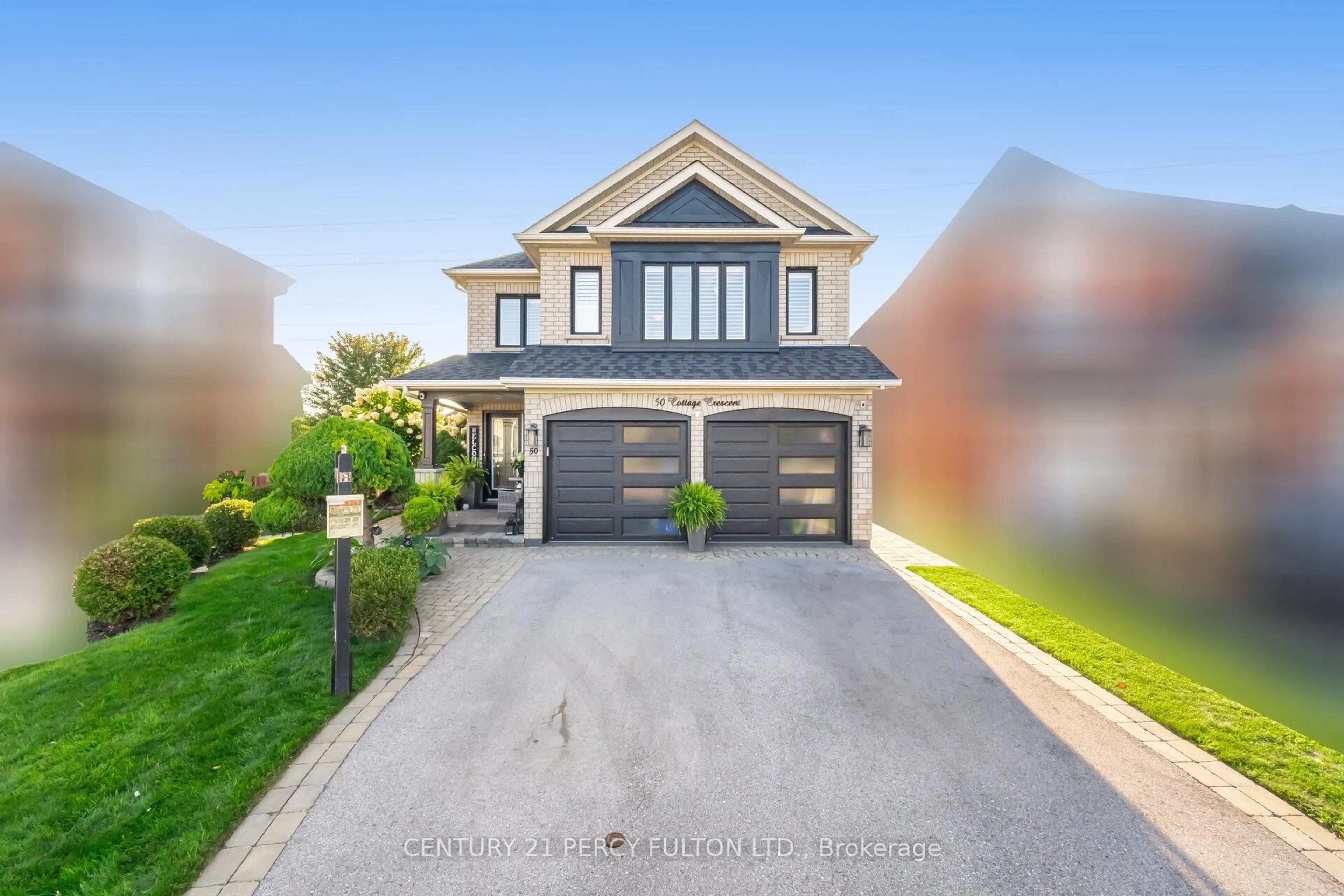 Home with brick exterior material, street for 50 Cottage Cres, Whitby Ontario L1R 0B2