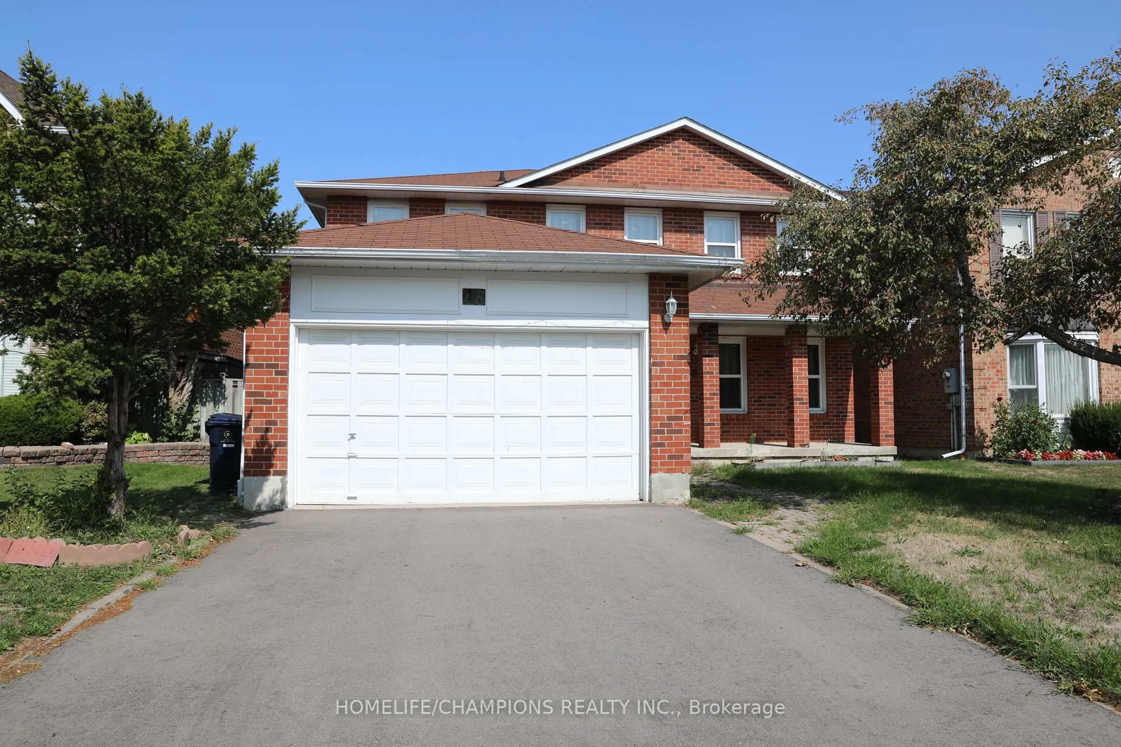 Home with brick exterior material, street for 46 Canmore Blvd, Toronto Ontario M1C 3W2