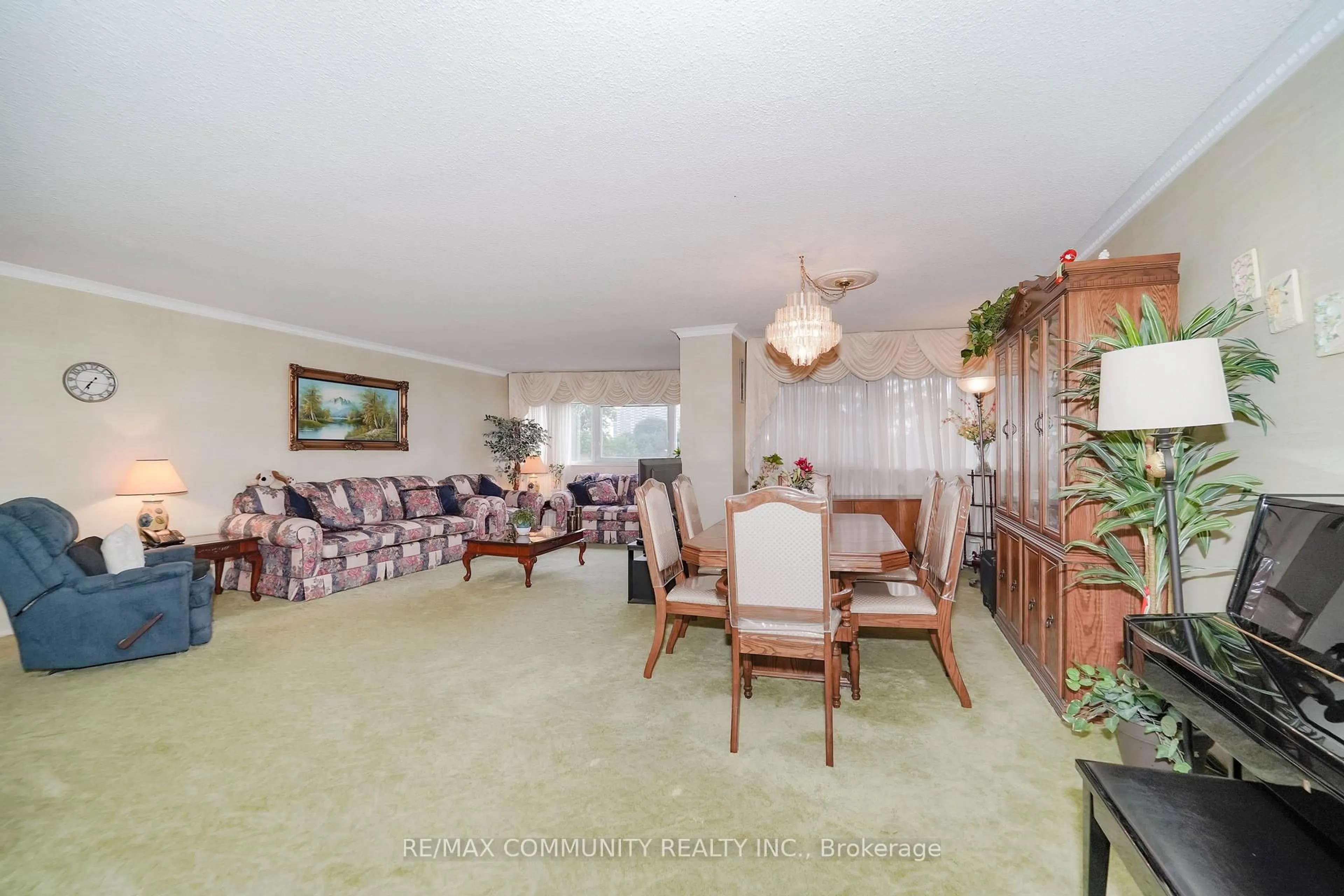 Living room with furniture, unknown for 3131 Bridletown Circ #302, Toronto Ontario M1W 2S9