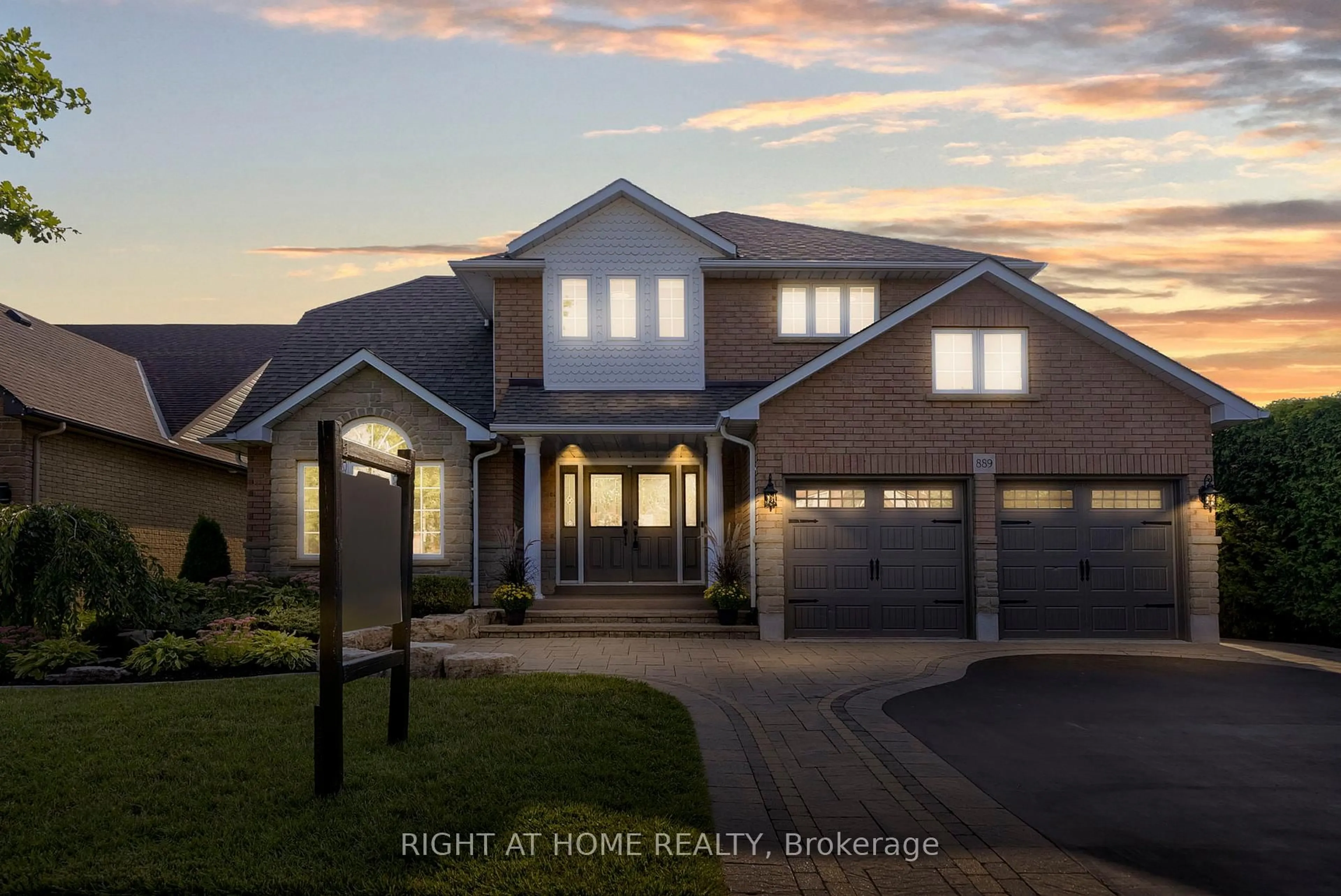Home with brick exterior material, street for 889 Oberland Dr, Oshawa Ontario L1K 2M2