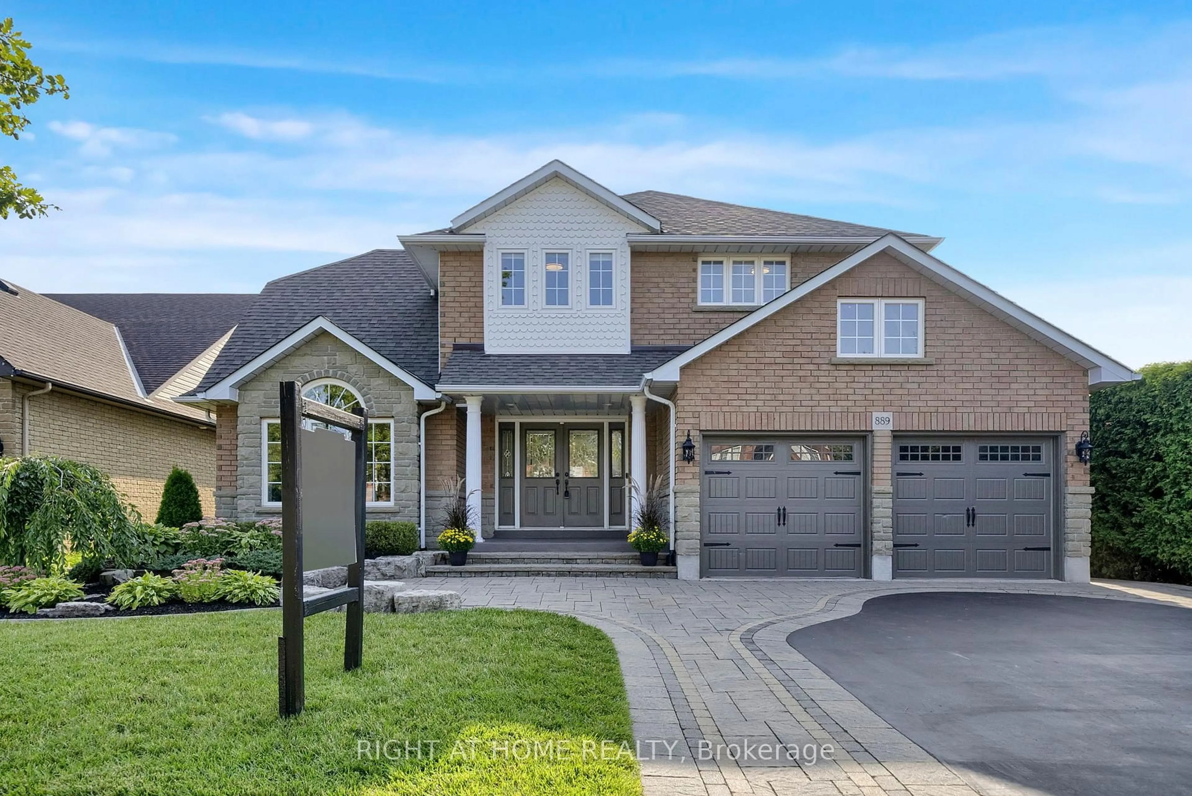 Home with brick exterior material, street for 889 Oberland Dr, Oshawa Ontario L1K 2M2