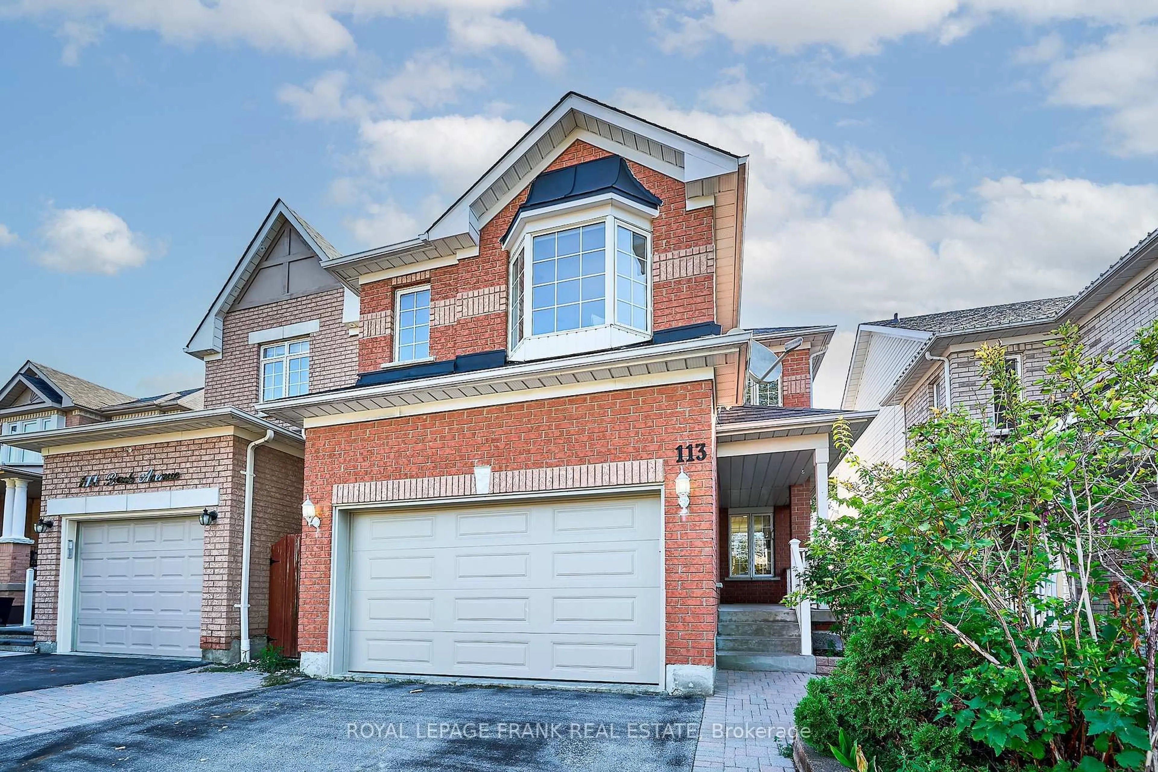 Home with brick exterior material, street for 113 Bach Ave, Whitby Ontario L1R 2P8