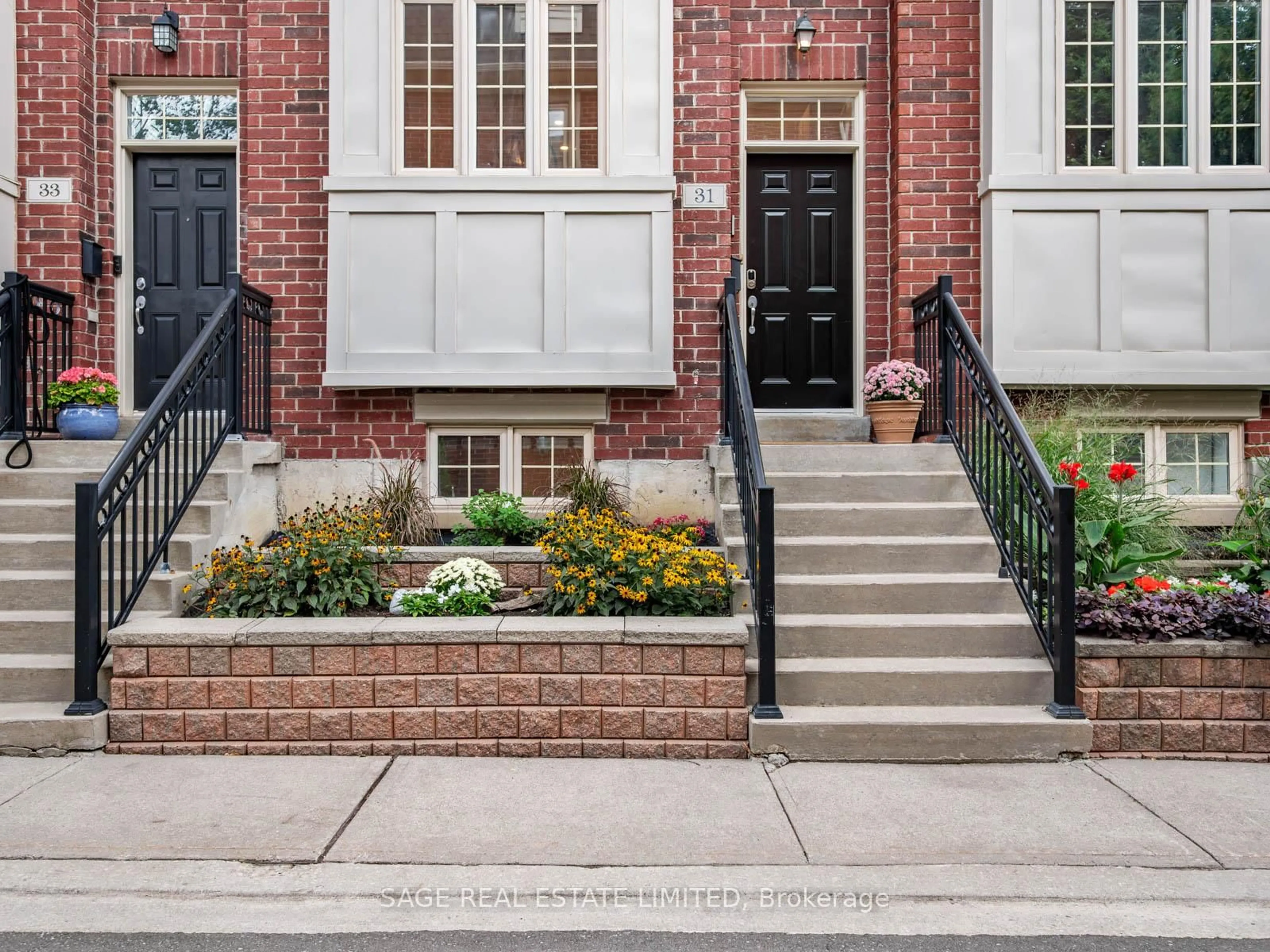 Home with brick exterior material, street for 31 Tompkins Mews, Toronto Ontario M4L 0A1