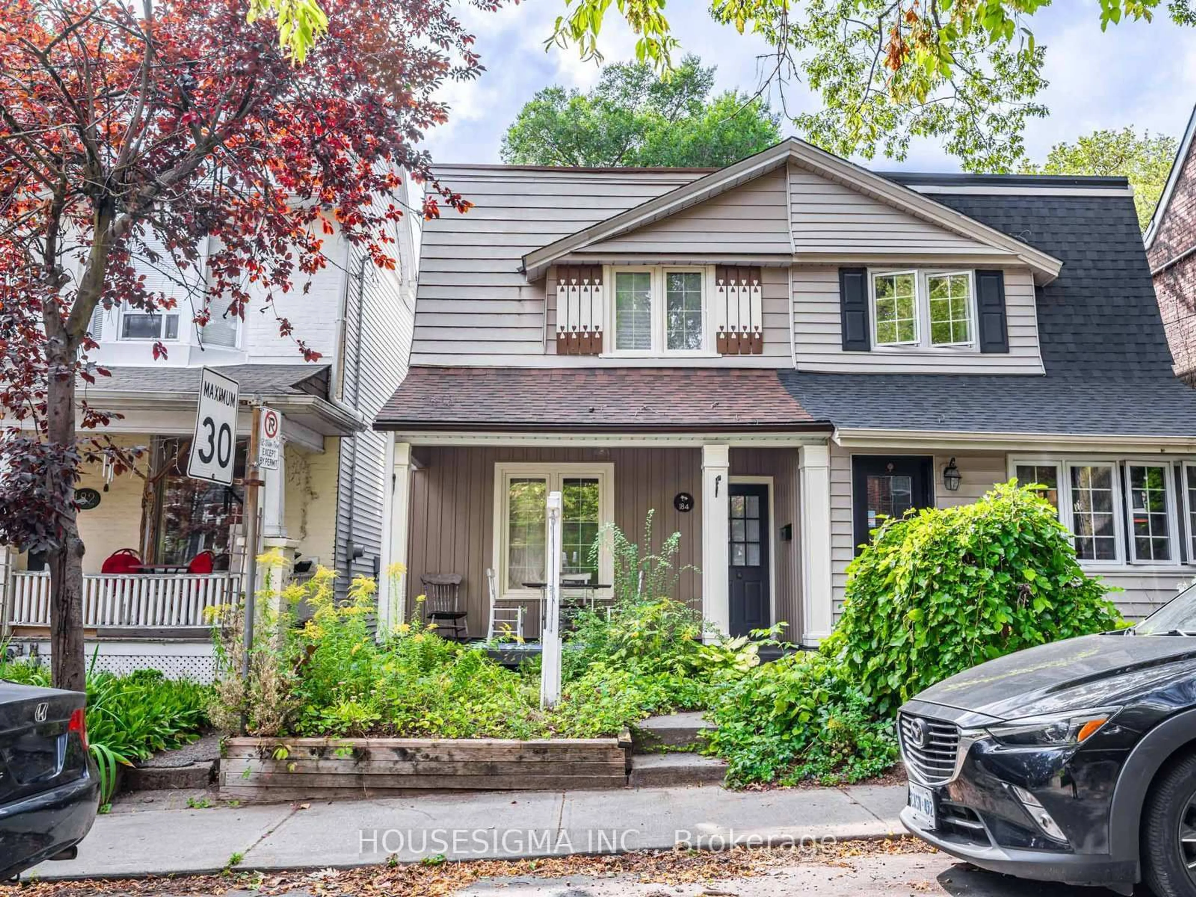 Home with brick exterior material, street for 184 Bellefair Ave, Toronto Ontario M4L 3T9