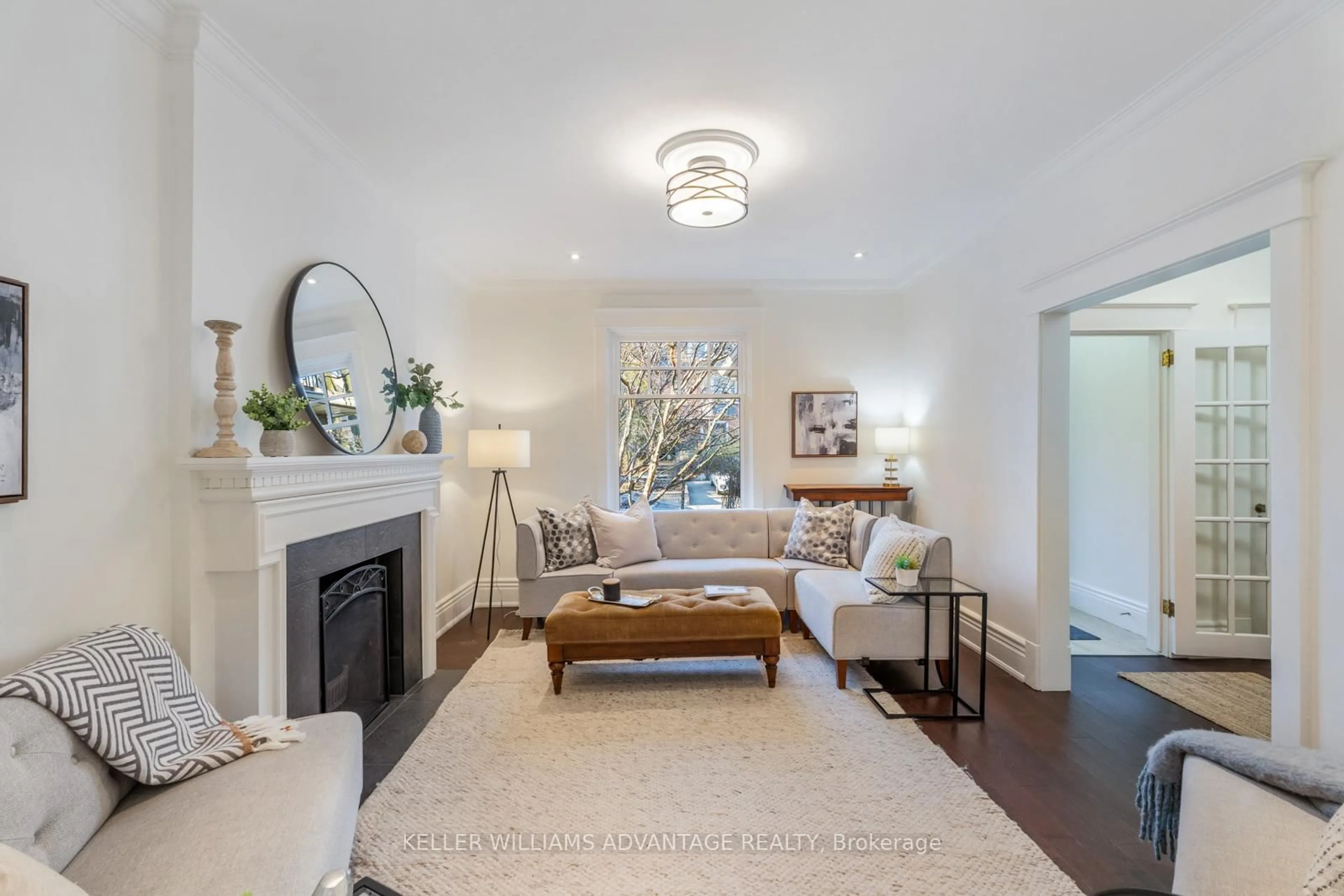 Living room with furniture, unknown for 101 Dixon Ave, Toronto Ontario M4L 1N8