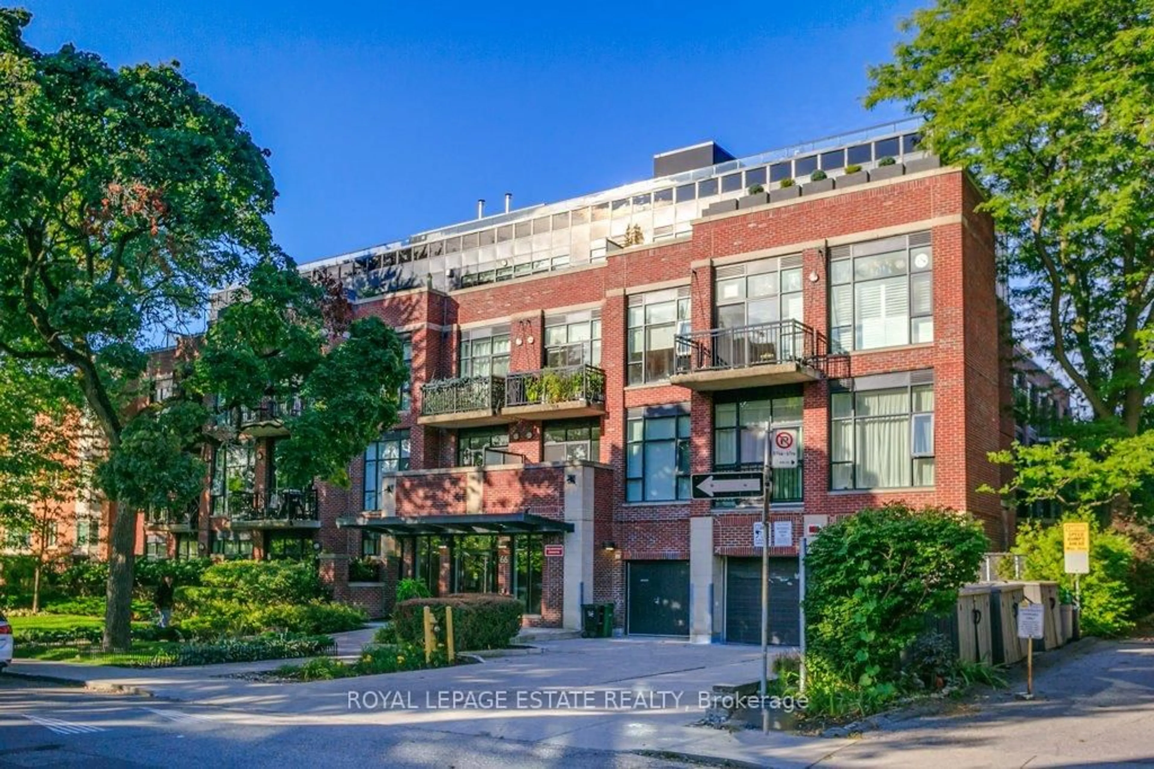 Home with brick exterior material, building for 66 Kippendavie Ave #408, Toronto Ontario M4L 0A4