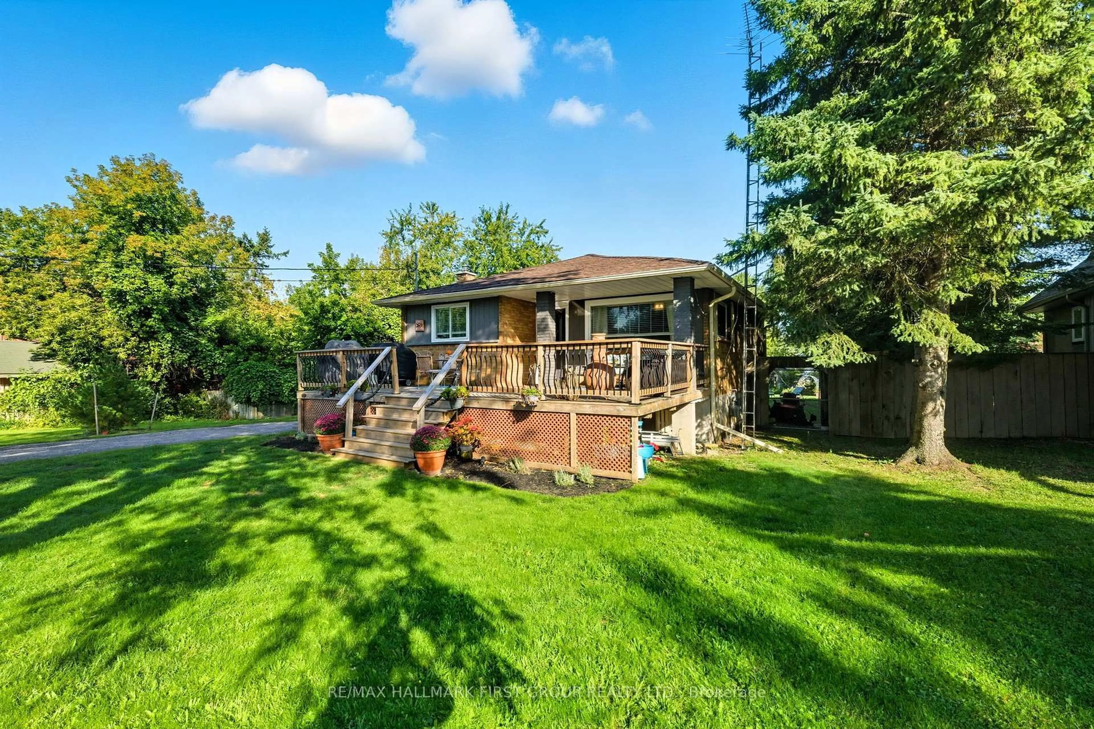 A pic from outside/outdoor area/front of a property/back of a property/a pic from drone, water/lake/river/ocean view for 3617 Regional 57 Rd, Scugog Ontario L0B 1E0