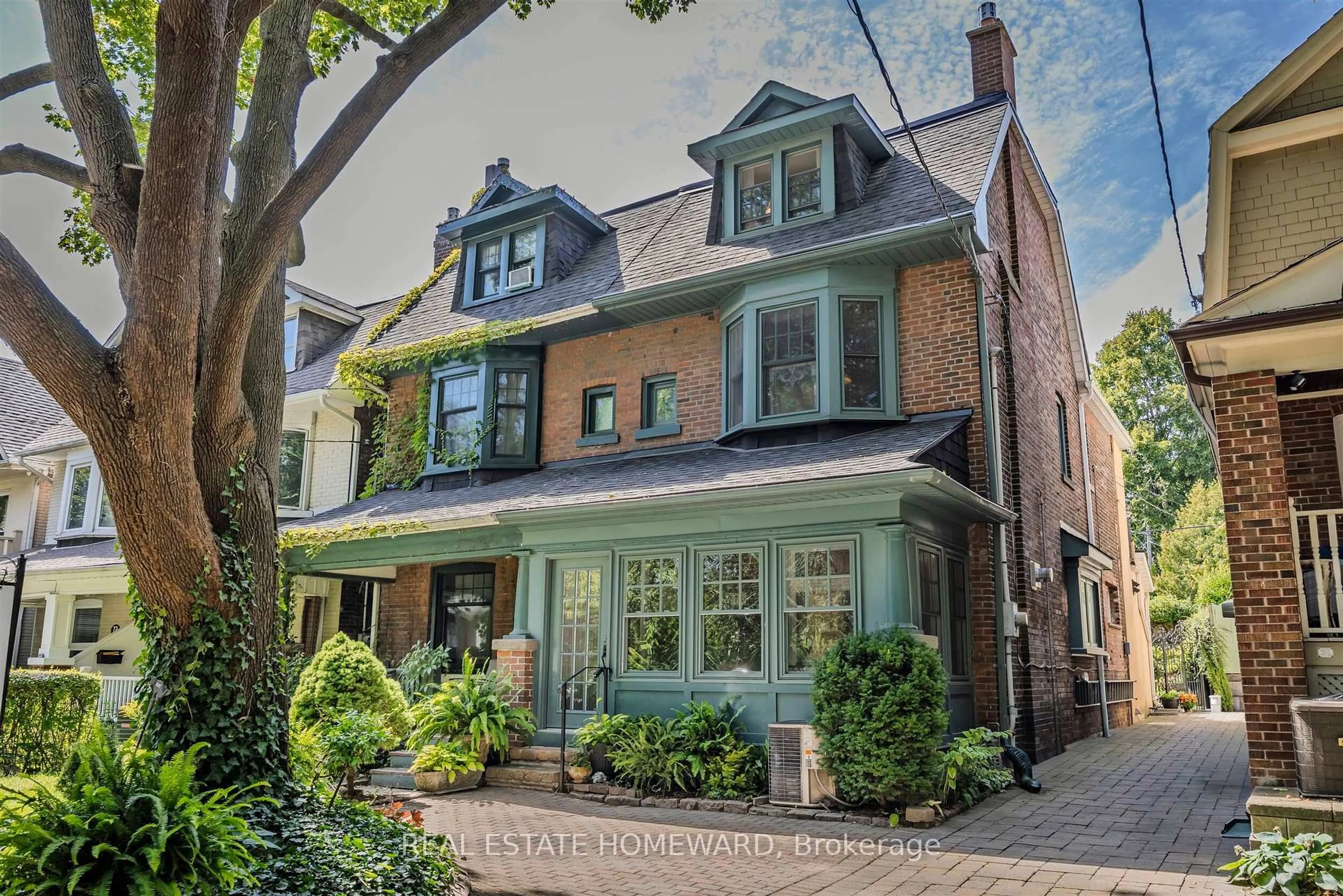Home with brick exterior material, street for 78 Elmer Ave, Toronto Ontario M4L 3R7
