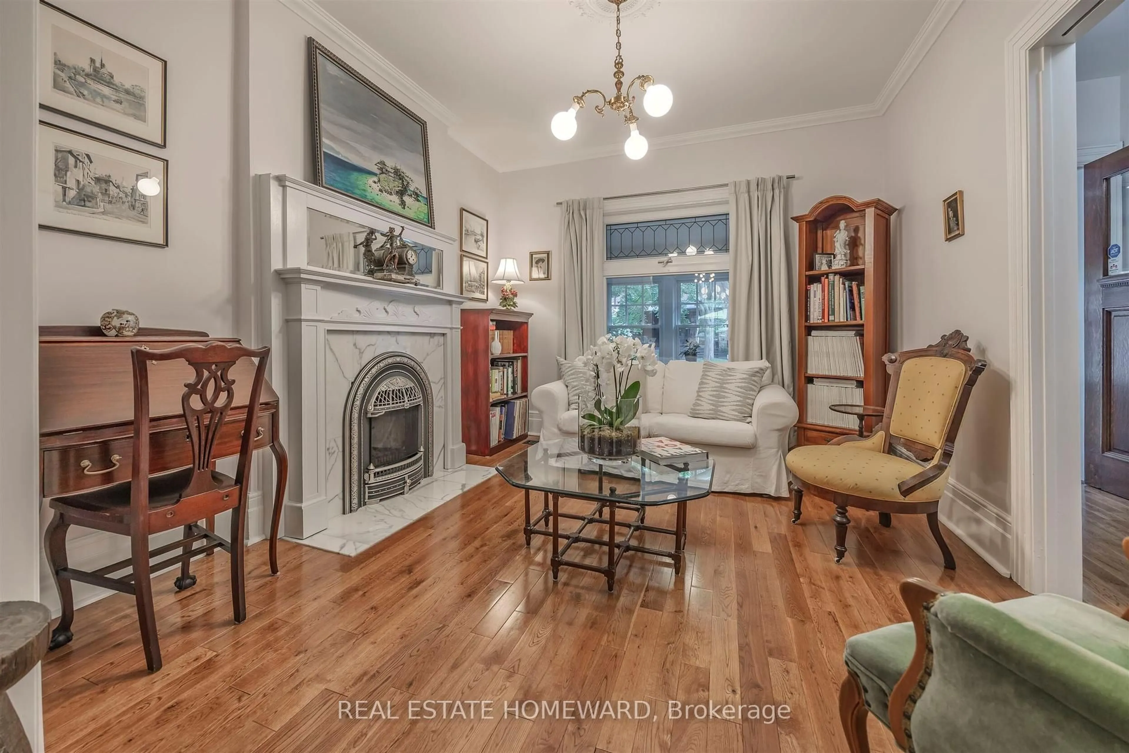 Living room with furniture, unknown for 78 Elmer Ave, Toronto Ontario M4L 3R7