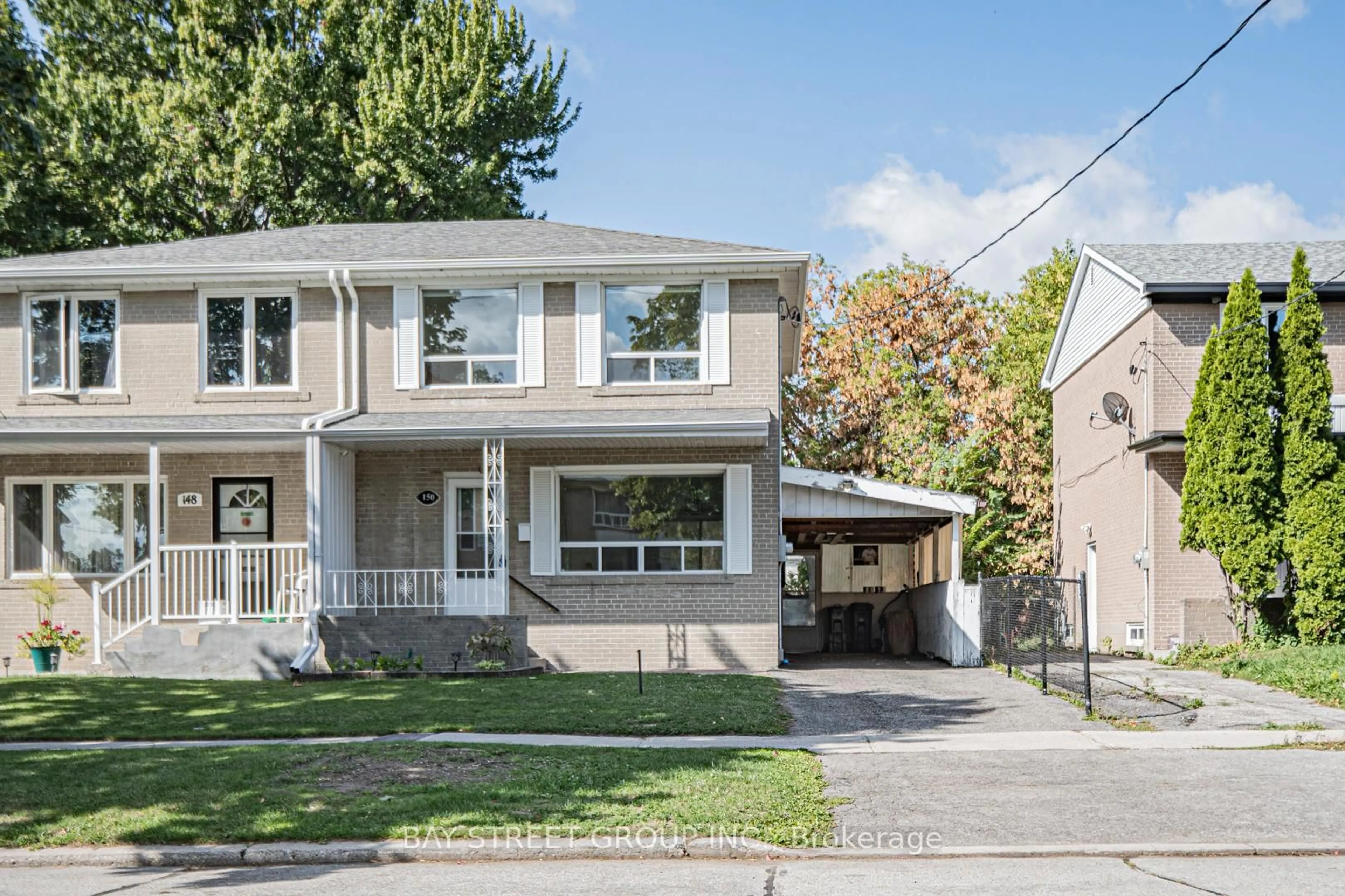 Home with brick exterior material, street for 150 Vauxhall Dr, Toronto Ontario M1P 1R4
