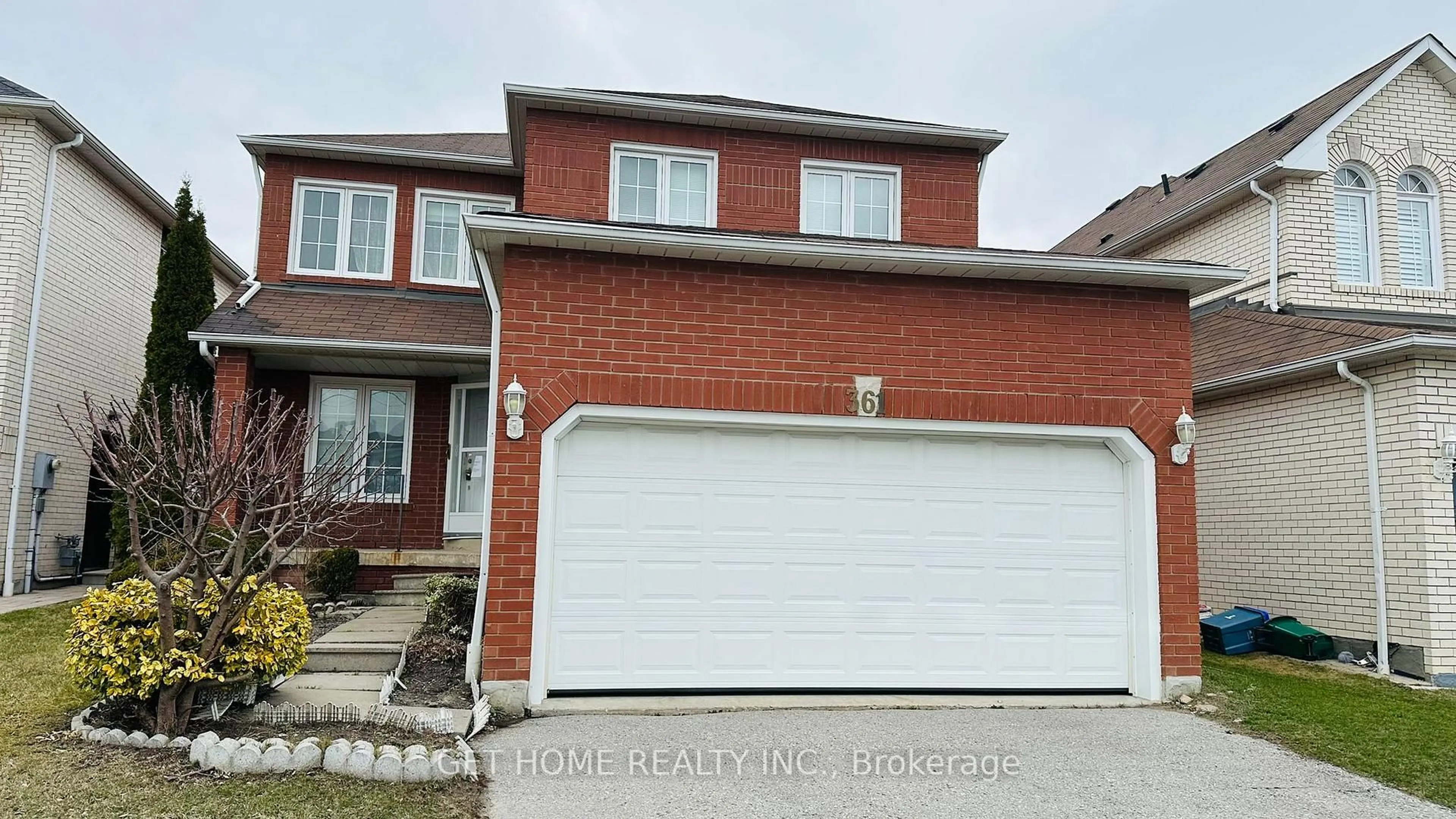 Home with brick exterior material, street for 361 Old Harwood Ave, Ajax Ontario L1Z 1K2