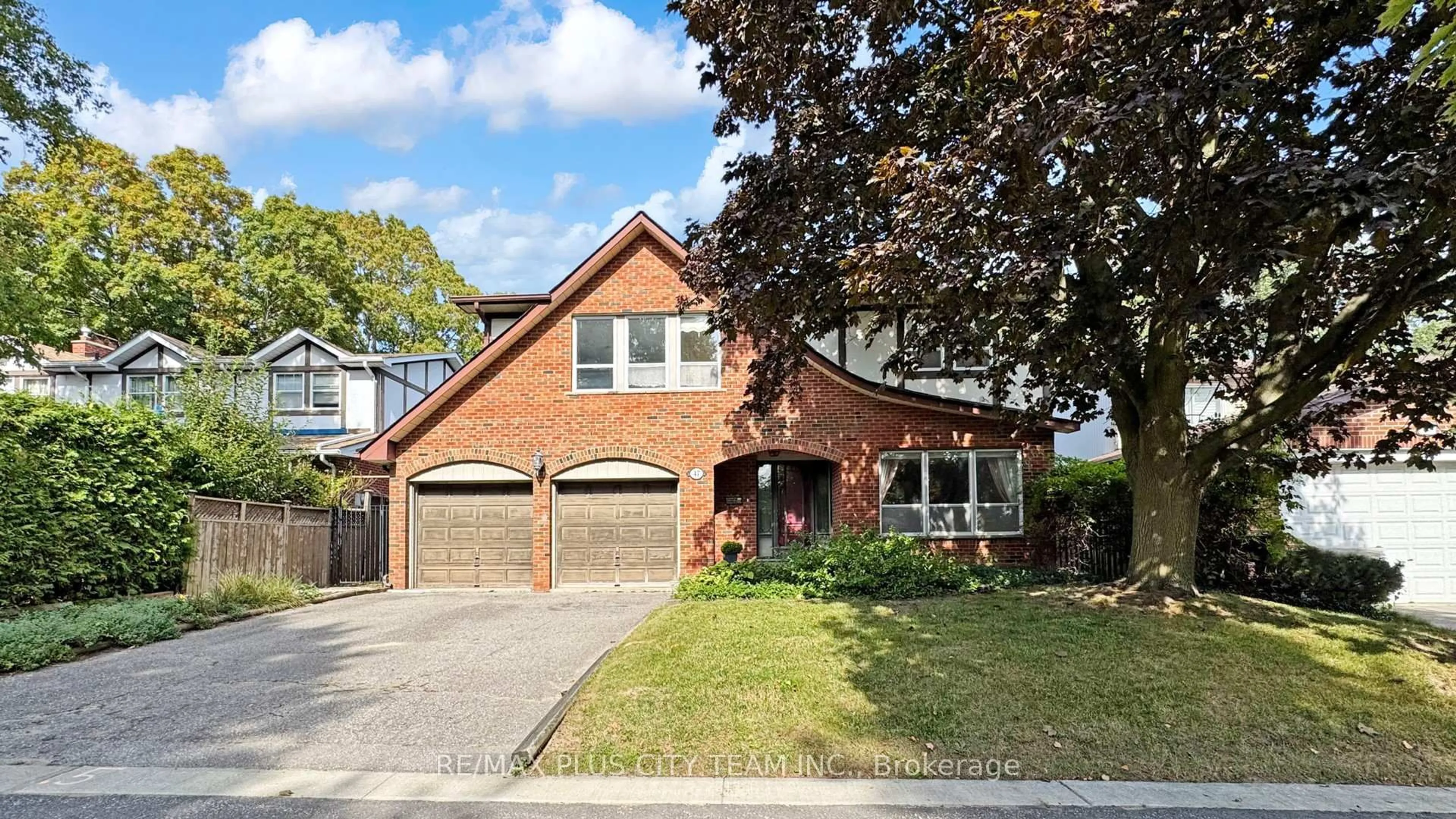 Home with brick exterior material, street for 47 Acheson Blvd, Toronto Ontario M1C 3C4