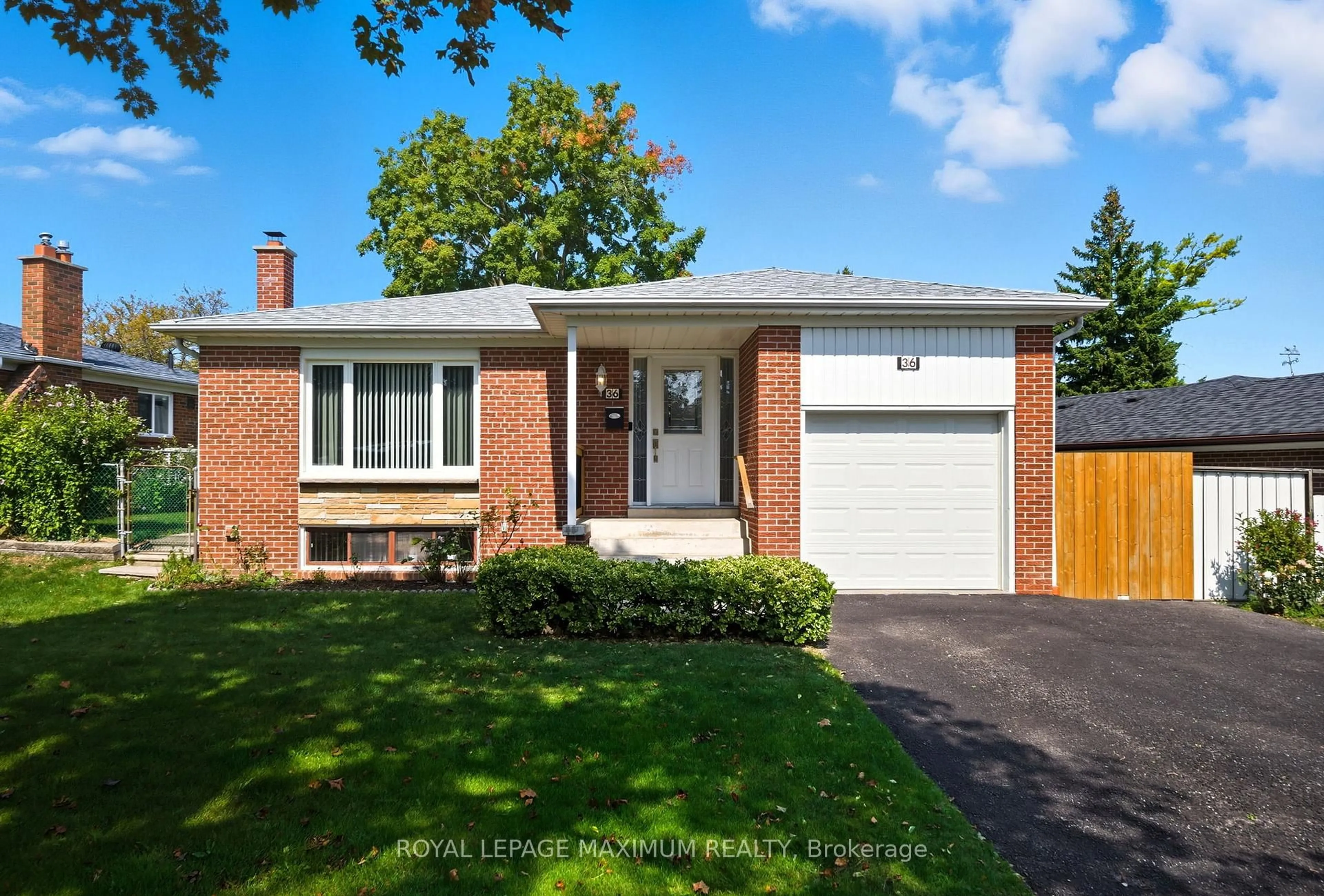 Home with brick exterior material, street for 36 Boarhill Dr, Toronto Ontario M1S 2M3