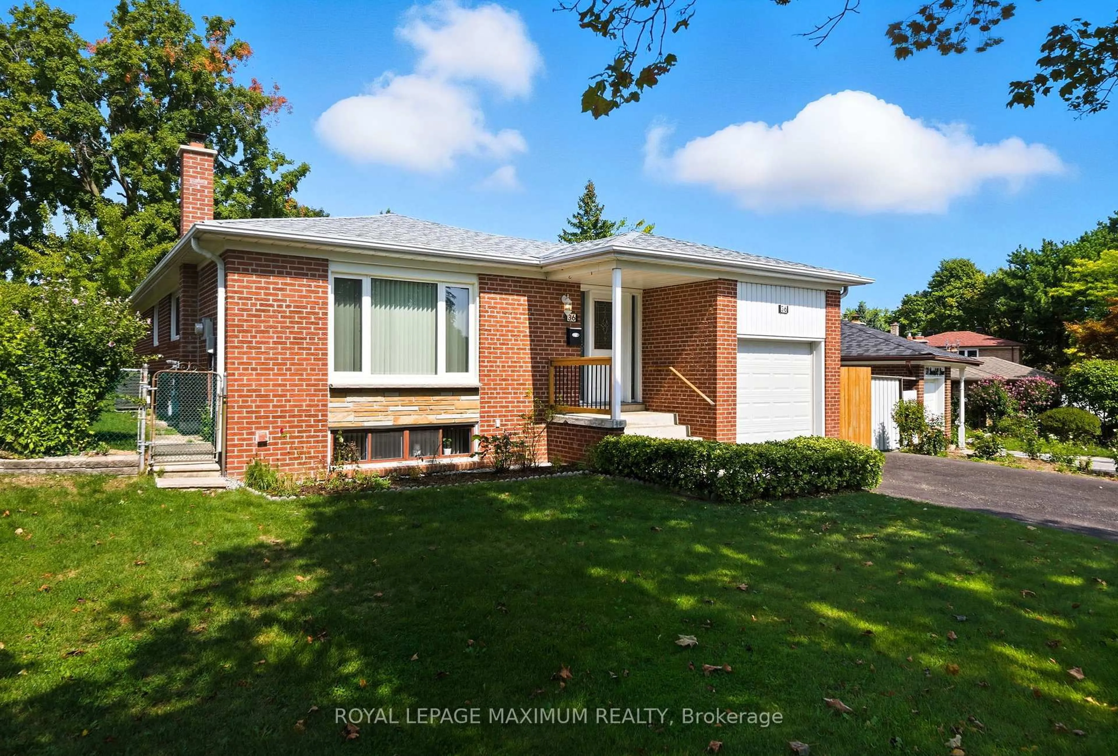 Home with brick exterior material, street for 36 Boarhill Dr, Toronto Ontario M1S 2M3