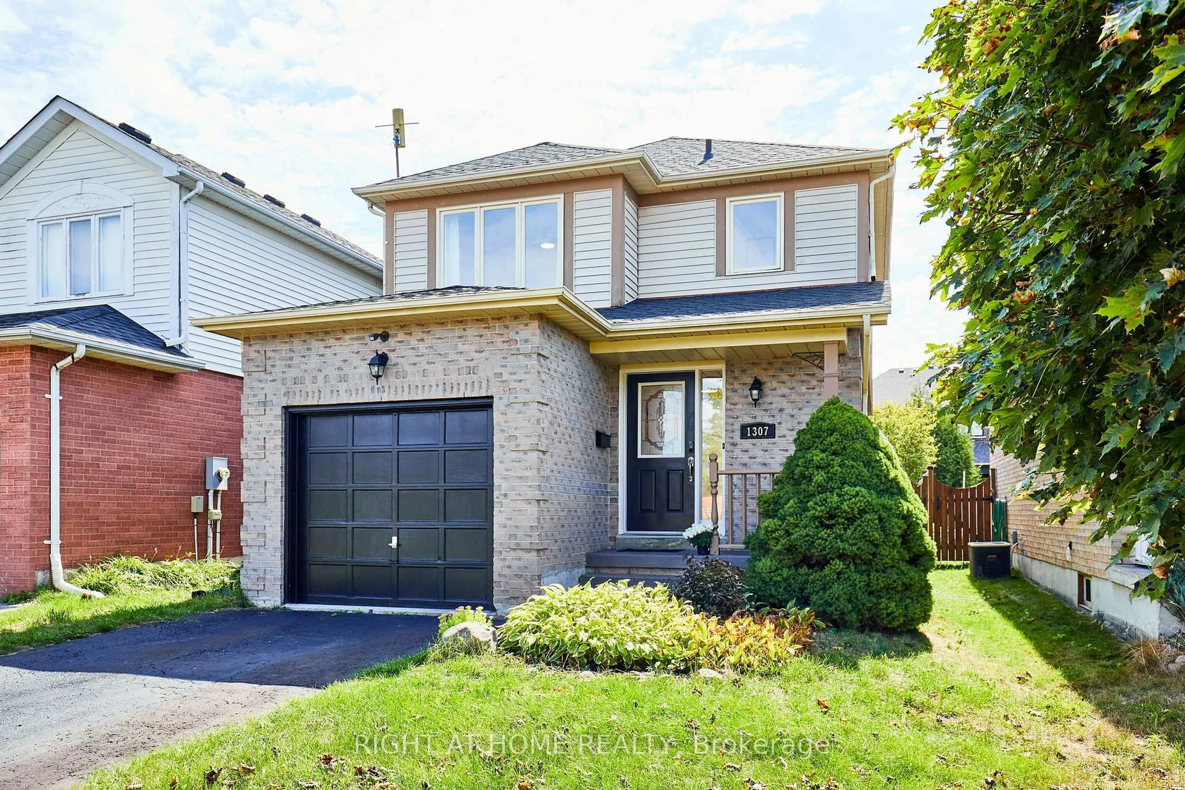 Home with brick exterior material, street for 1307 Andover Dr, Oshawa Ontario L1K 2K3