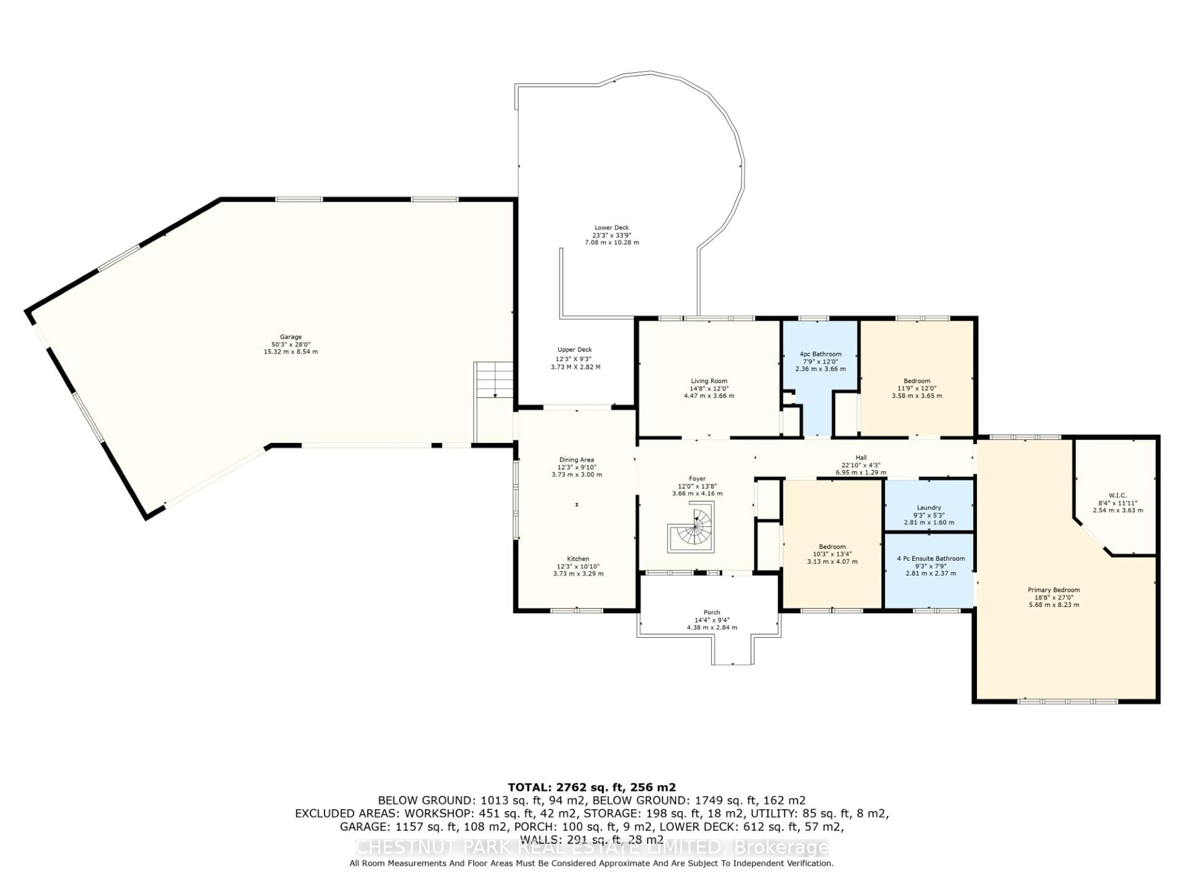 Floor plan for 50 Irwin Rd, Clarington Ontario L0B 1M0