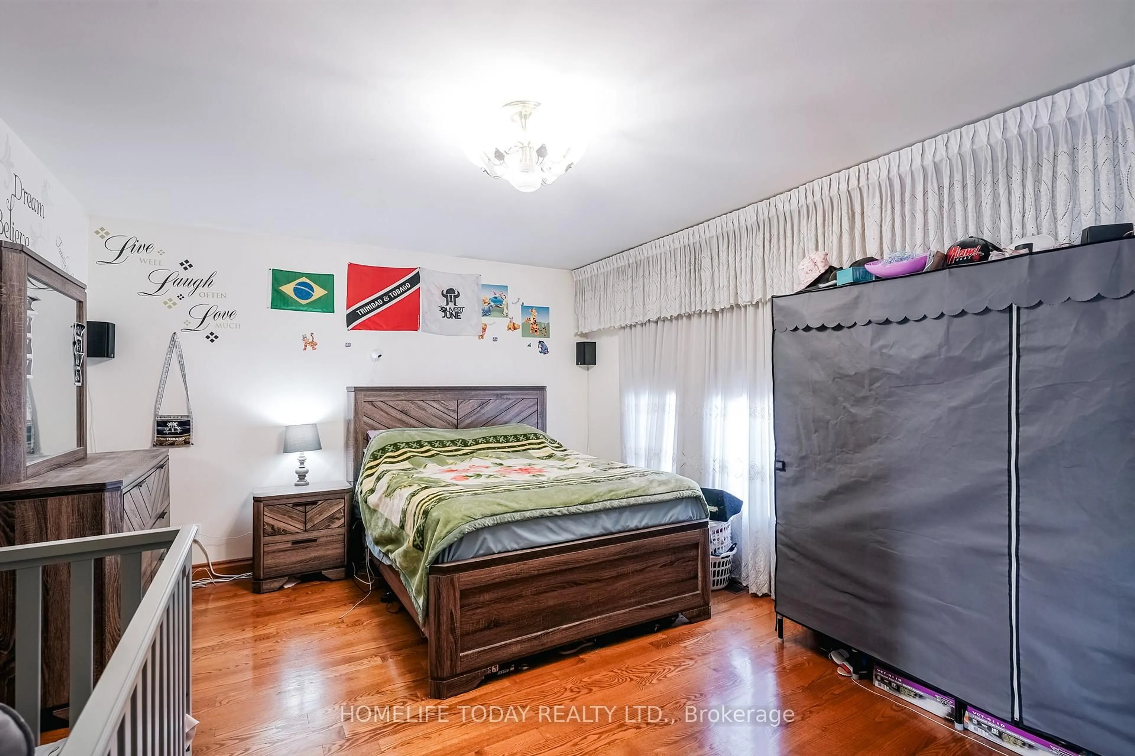 Bedroom with bed, unknown for 48 Torrance Rd, Toronto Ontario M1J 2J4