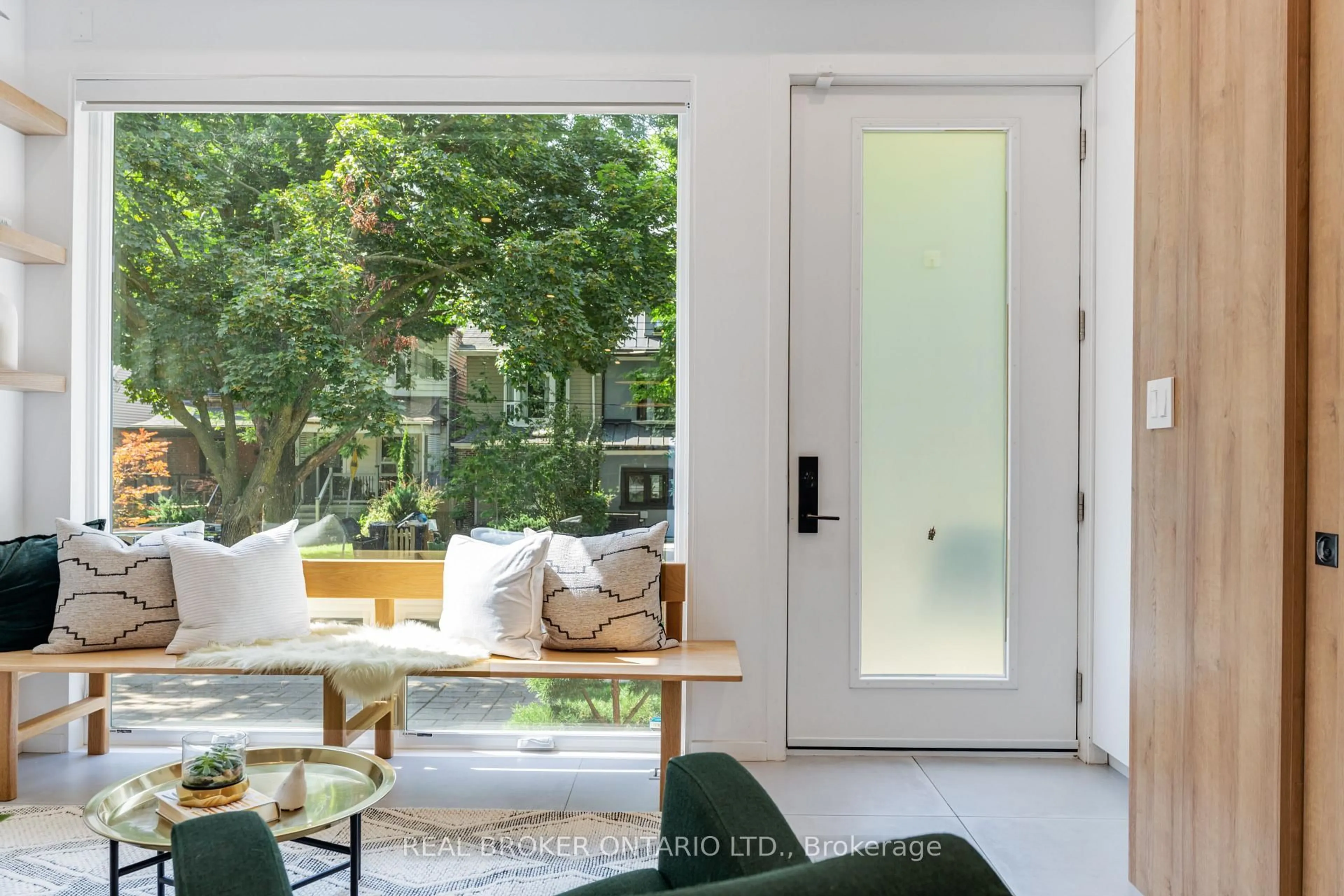 Indoor entryway for 57 Rhodes Ave, Toronto Ontario M4L 2Z8