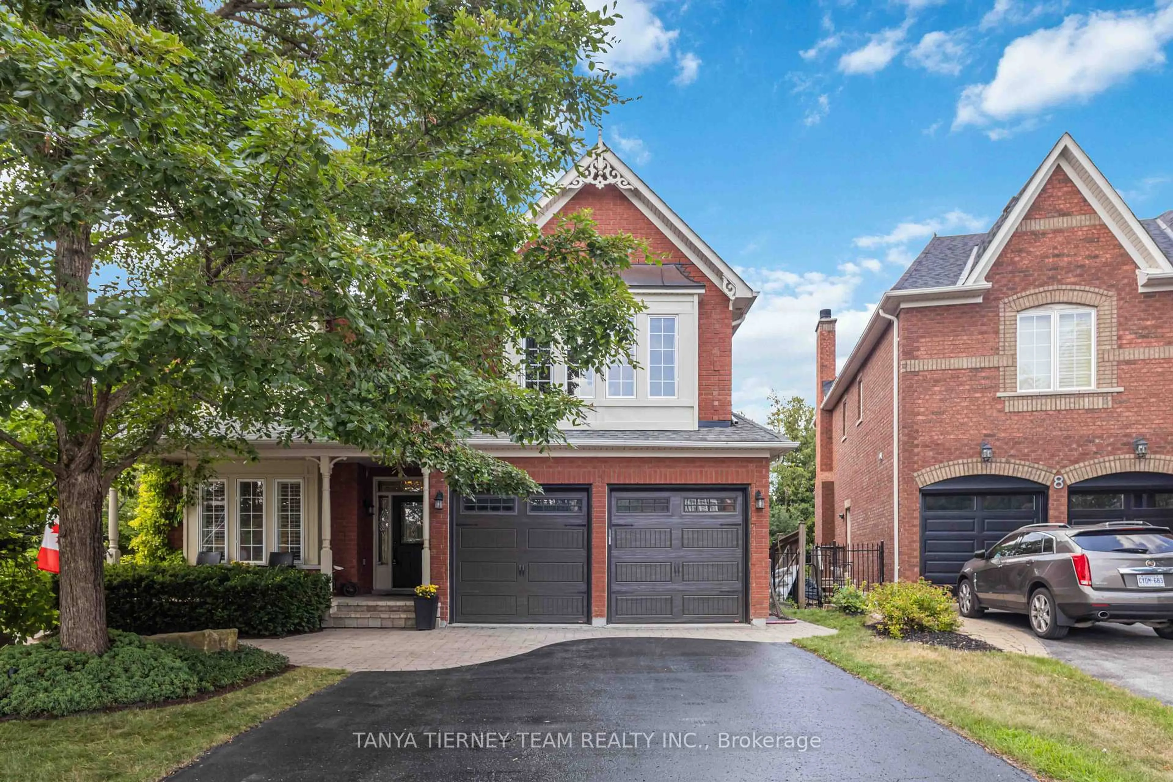 Home with brick exterior material, street for 6 Braddock Crt, Whitby Ontario L1M 2N1
