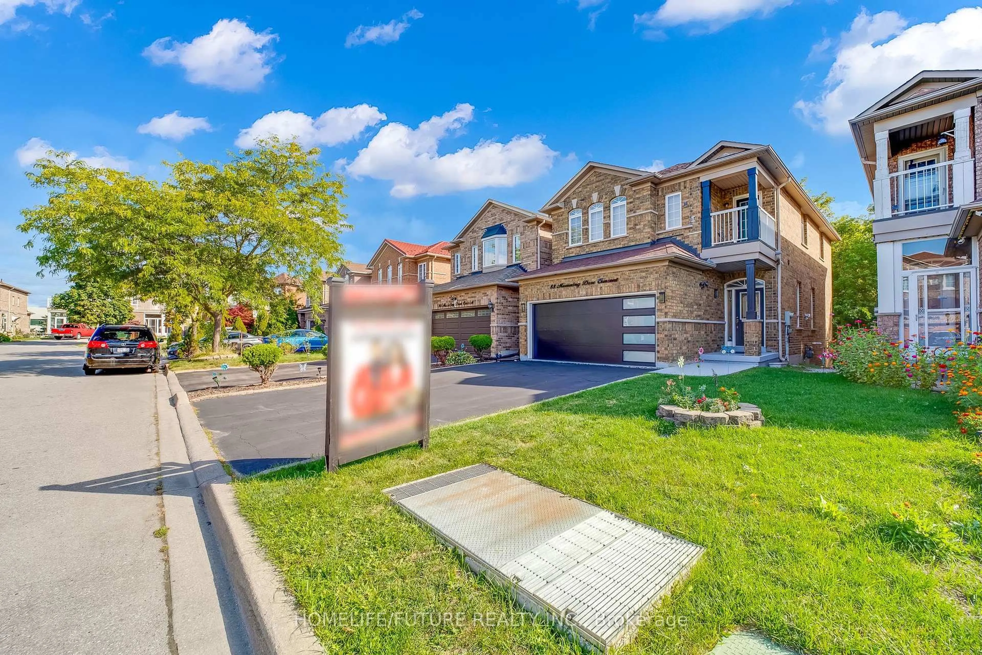 Home with brick exterior material, street for 88 Mourning Dove Cres, Toronto Ontario M1B 6A8