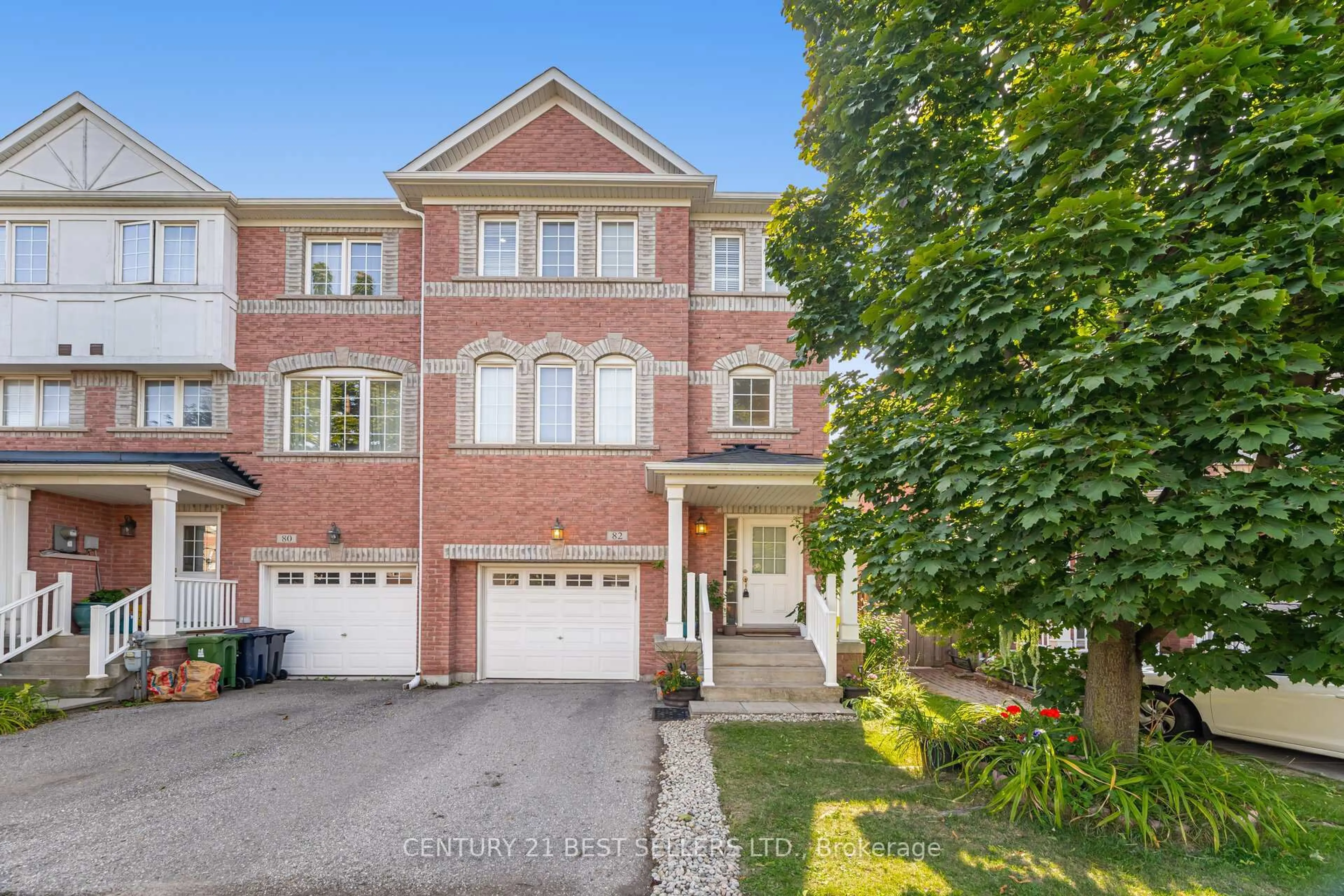 Home with brick exterior material, street for 82 Pilkington Dr, Toronto Ontario M1L 0A7