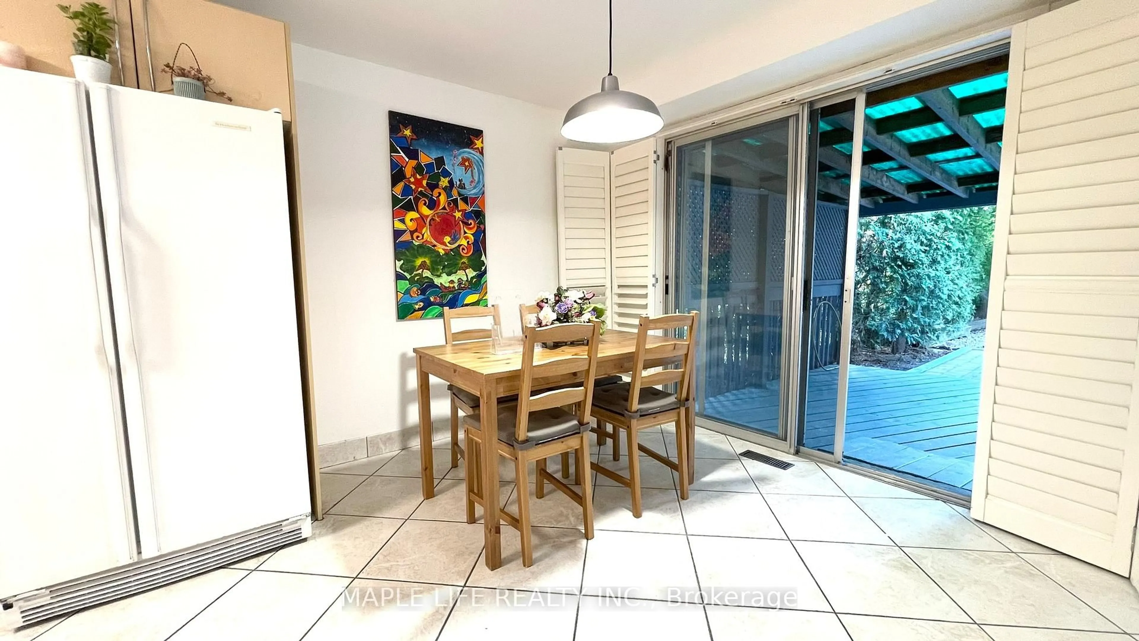 Dining room, ceramic/tile floor for 100 Wickson Tr, Toronto Ontario M1B 1P3