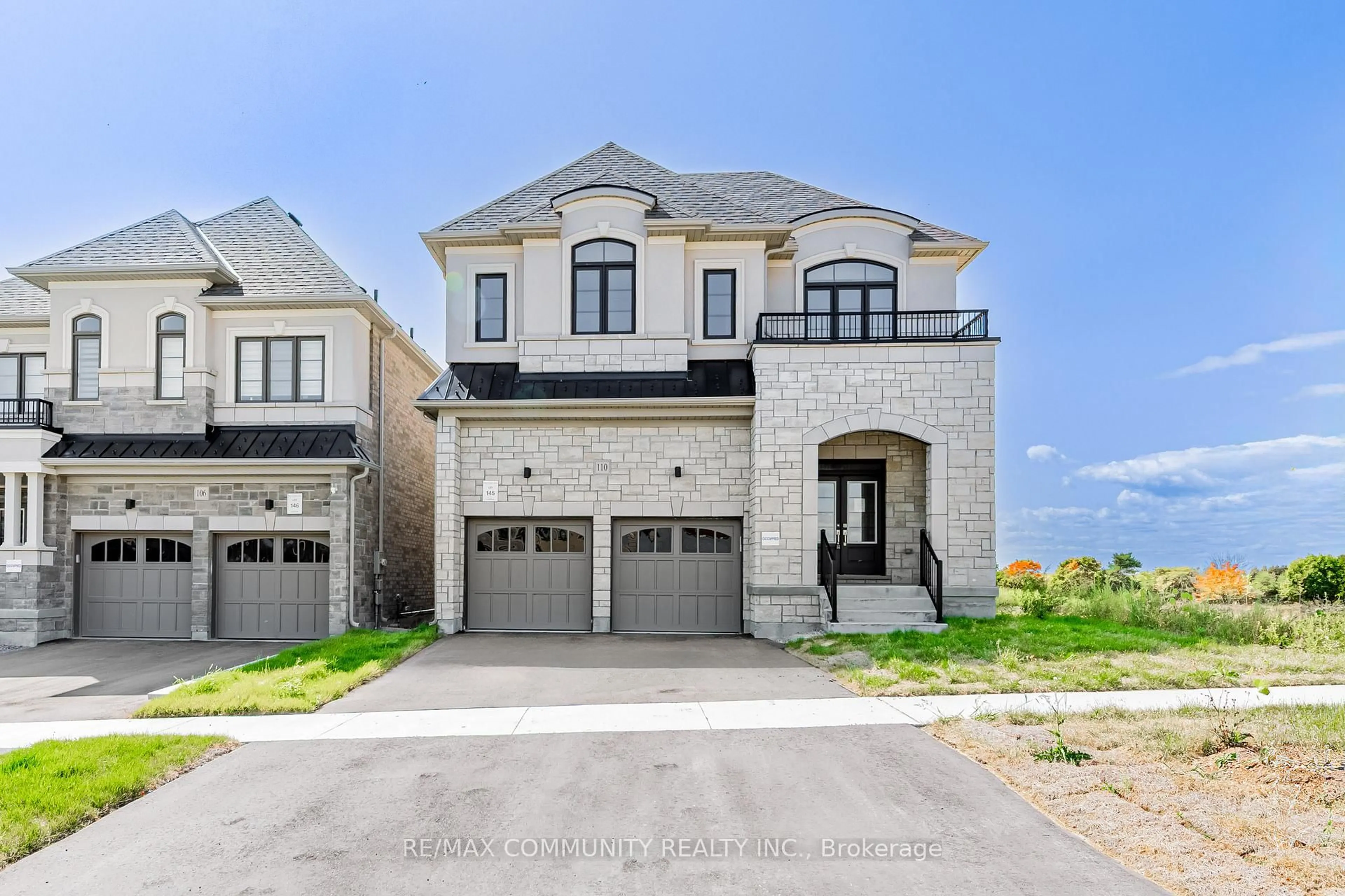 Home with brick exterior material, street for 110 Belmont Dr, Clarington Ontario L1B 1G9