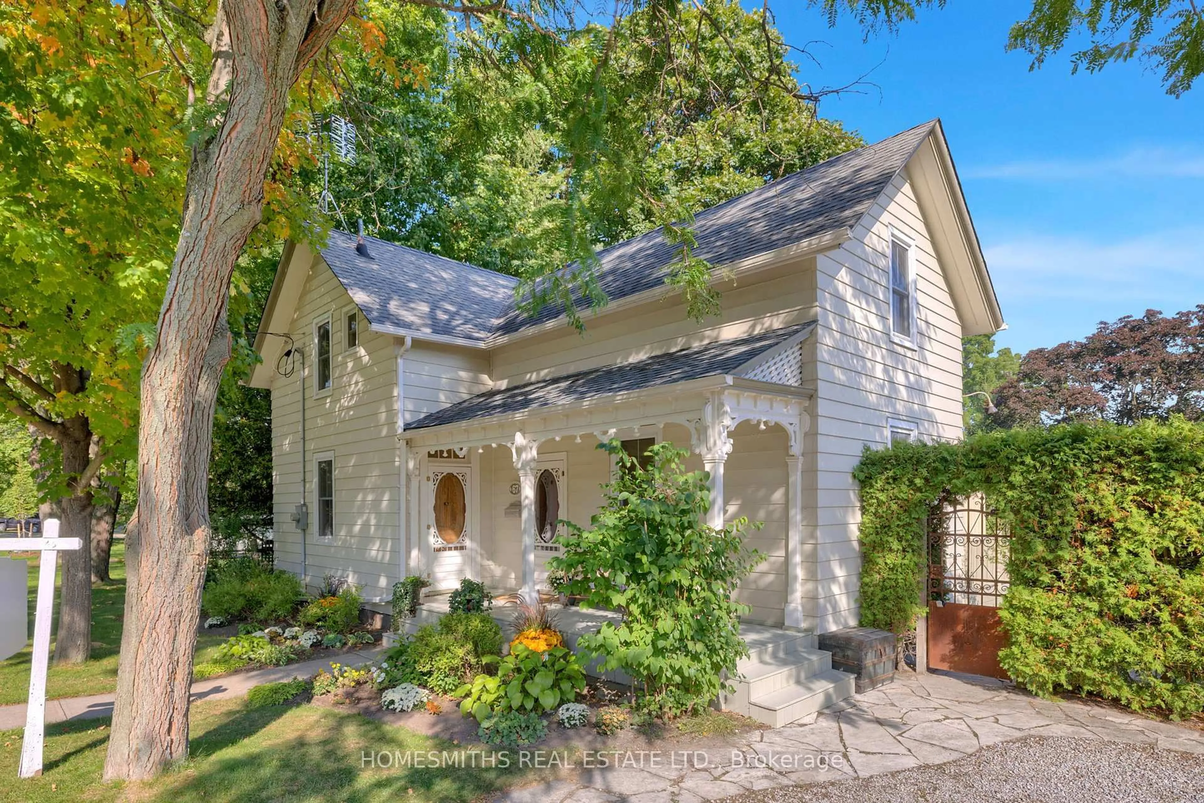 Home with brick exterior material, street for 67 Temperance St, Clarington Ontario L1C 3B1