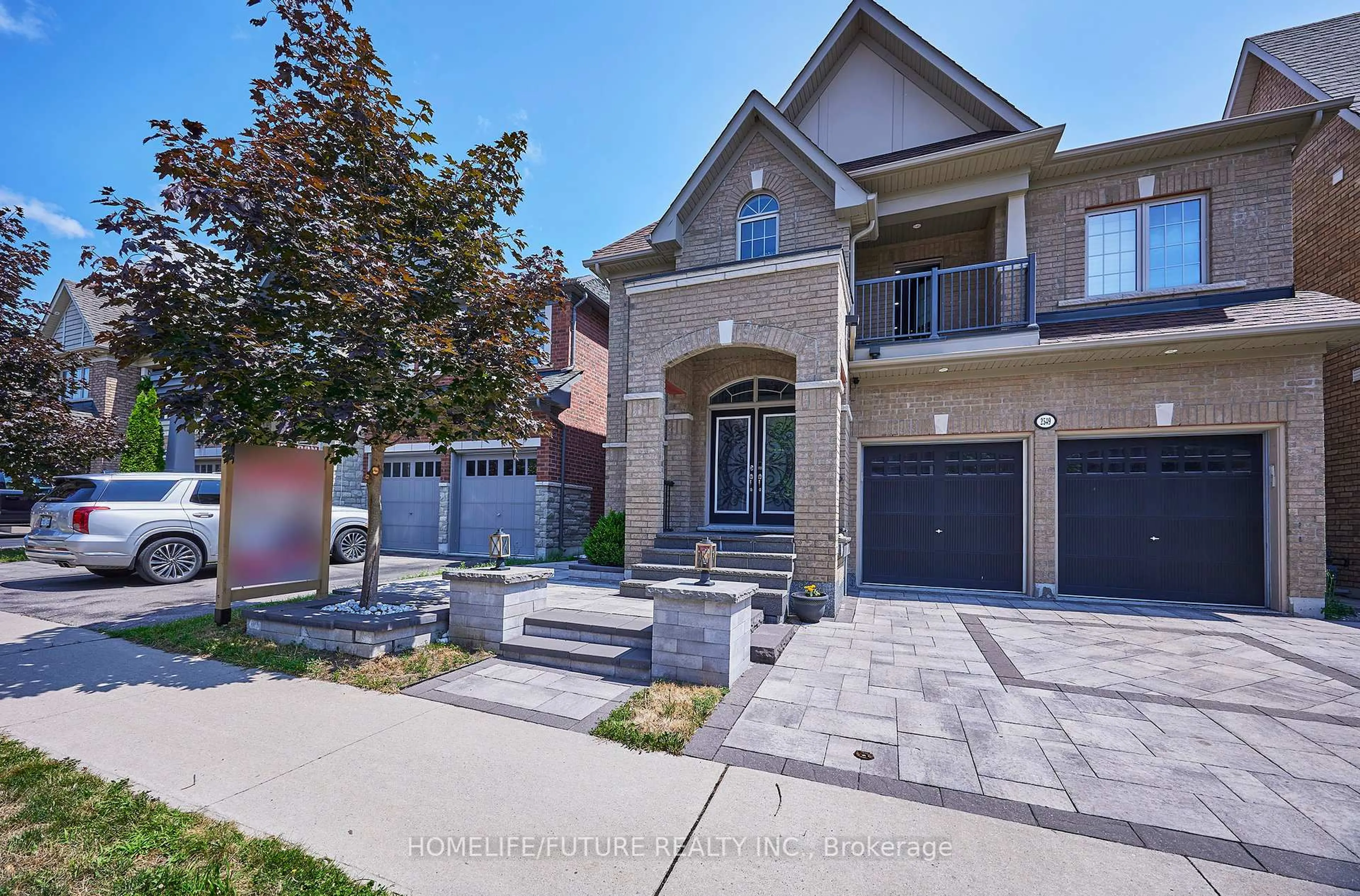 Home with brick exterior material, street for 2549 Snow Knight Dr, Oshawa Ontario L1L 0K2