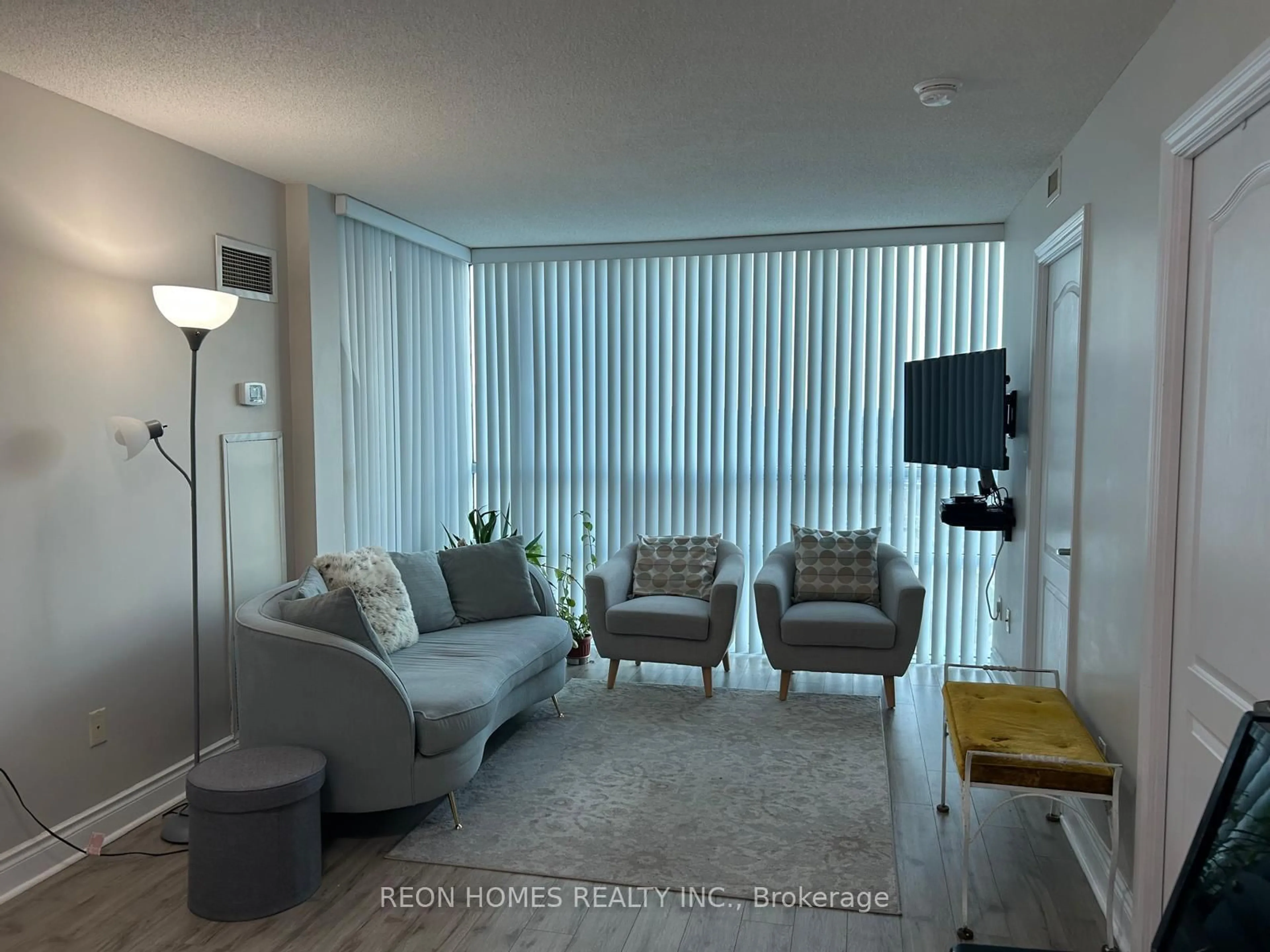 Living room with furniture, unknown for 50 Brian Harrison Way #709, Toronto Ontario M1P 5J4