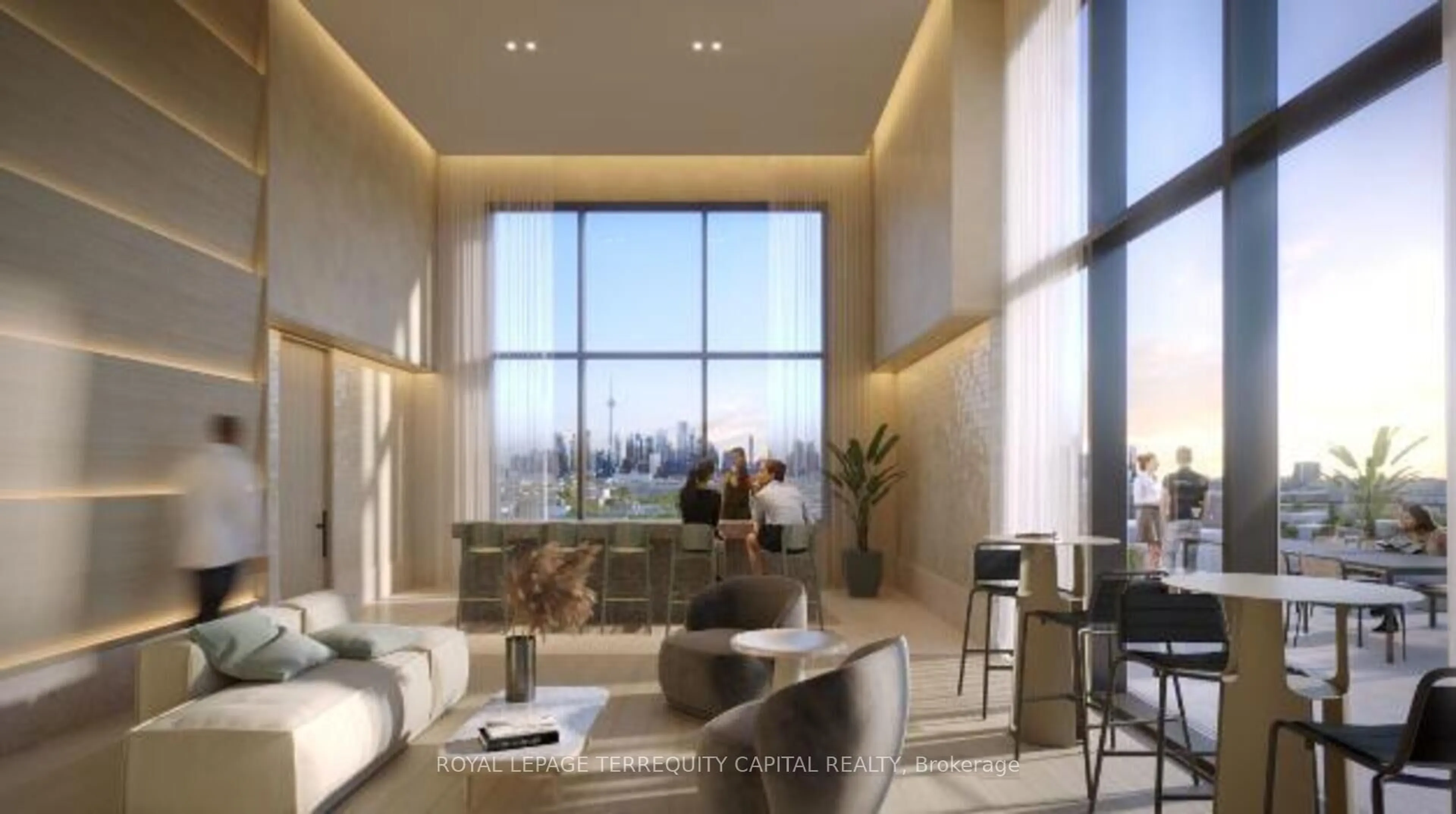 Indoor foyer for 1050 Eastern Ave #1016, Toronto Ontario M4L 0B7