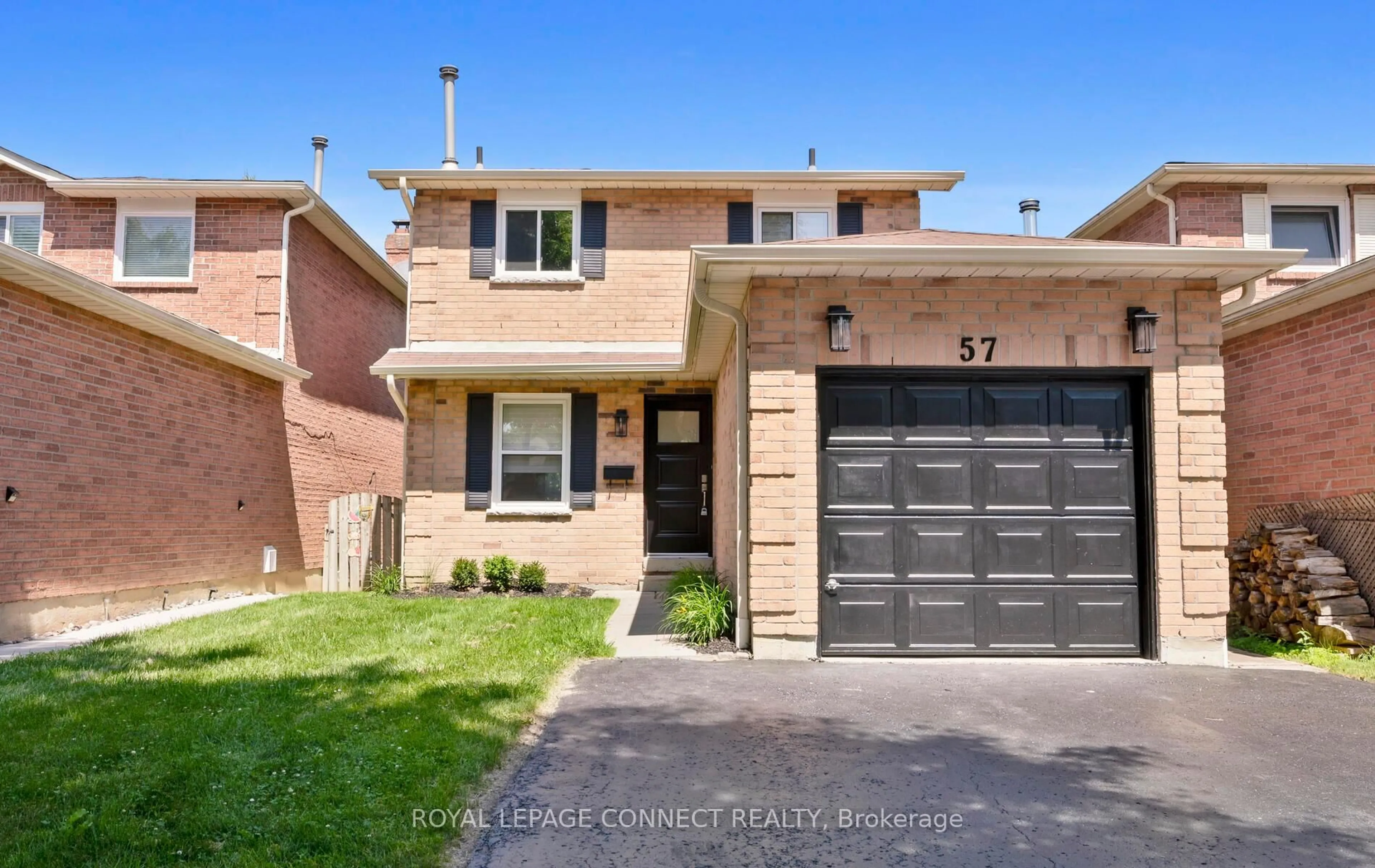 Home with brick exterior material, street for 57 Daniels Cres, Ajax Ontario L1T 1X8