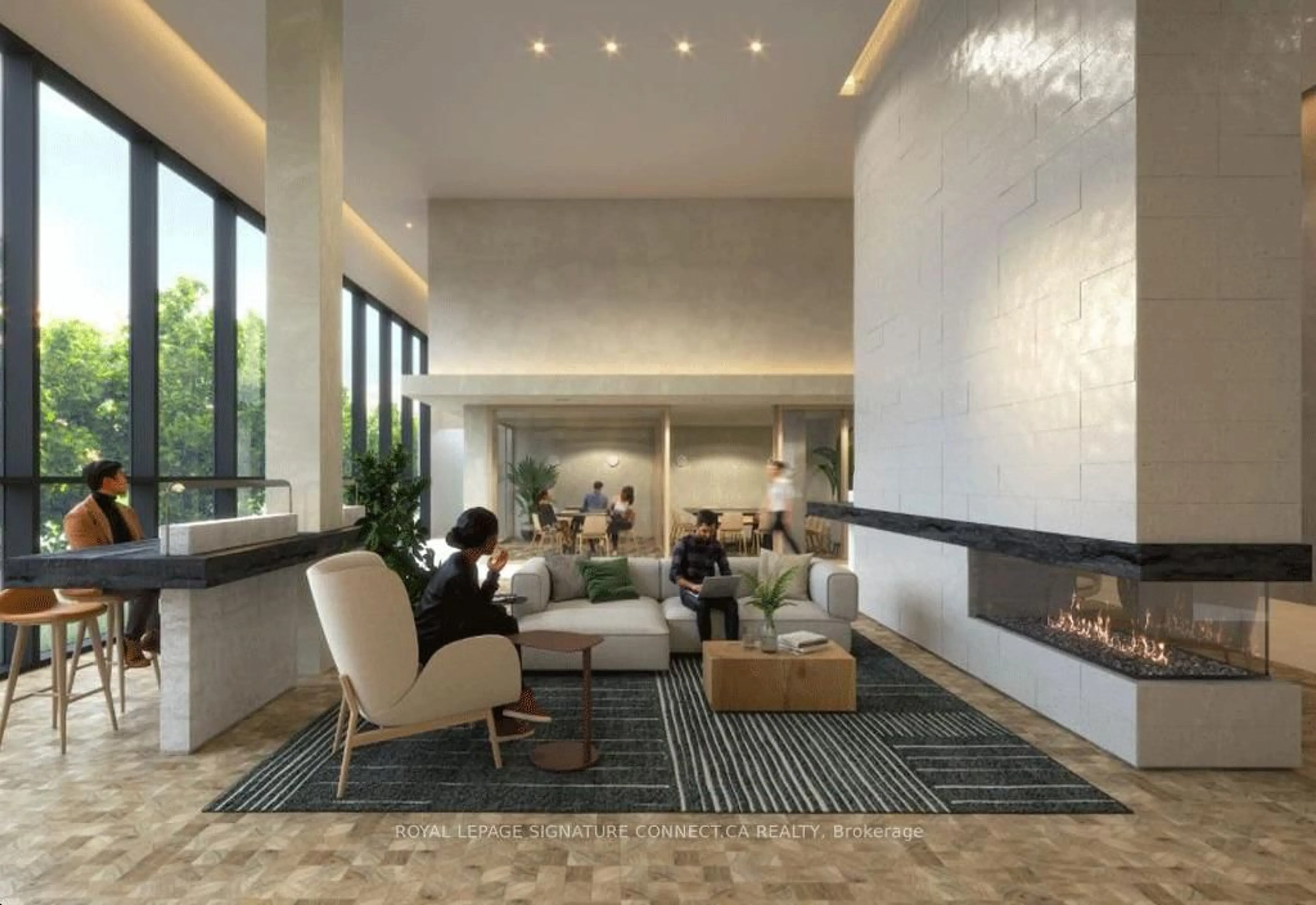 Lobby for 1050 Eastern Ave #1401, Toronto Ontario M4L 0B7