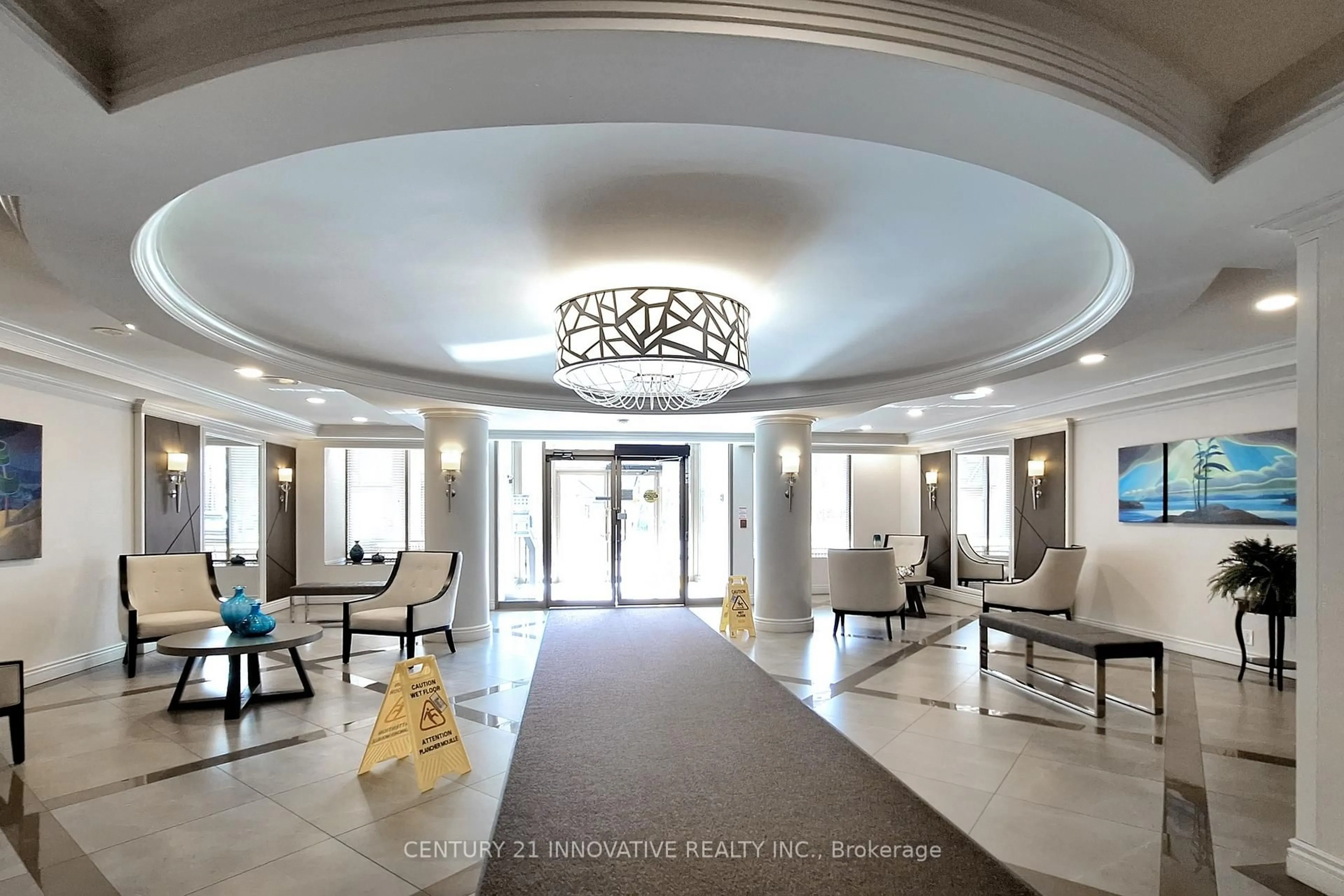 Lobby for 1000 The Esplanade #501, Pickering Ontario L1V 6V4