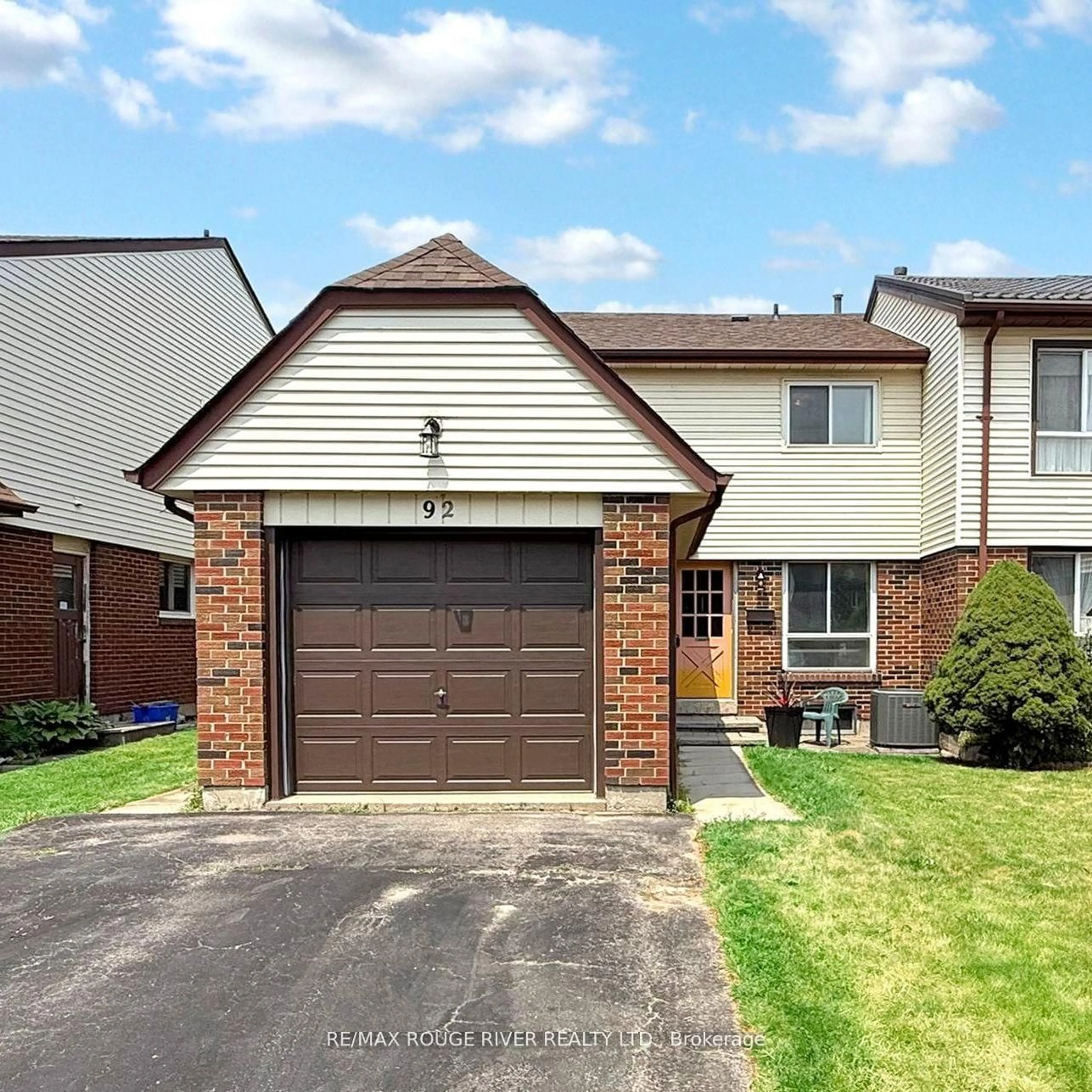 Home with brick exterior material, street for 92 Purvis Cres, Toronto Ontario M1B 1H9