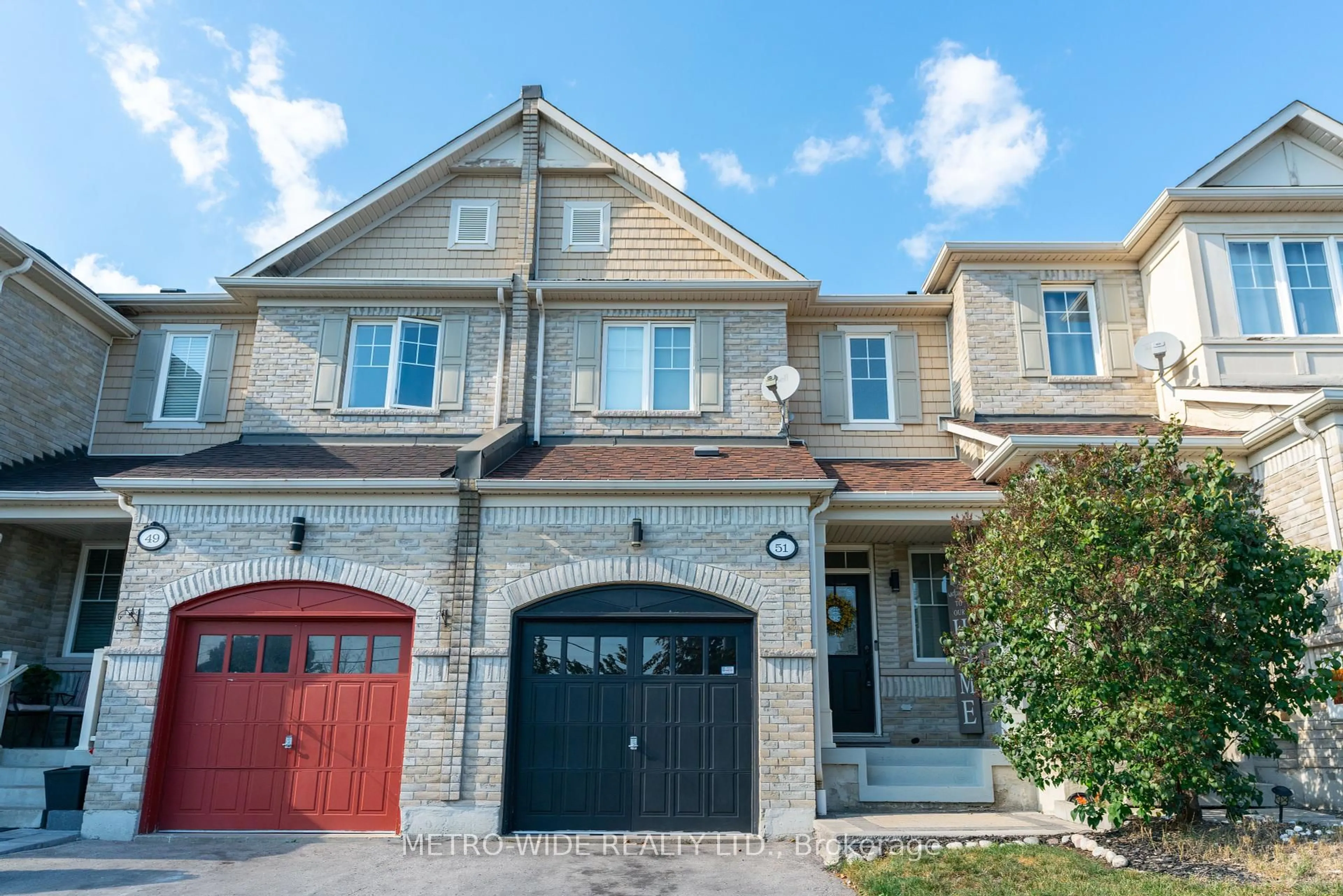 Home with brick exterior material, street for 51 Silverwood Circ, Ajax Ontario L1Z 0A3