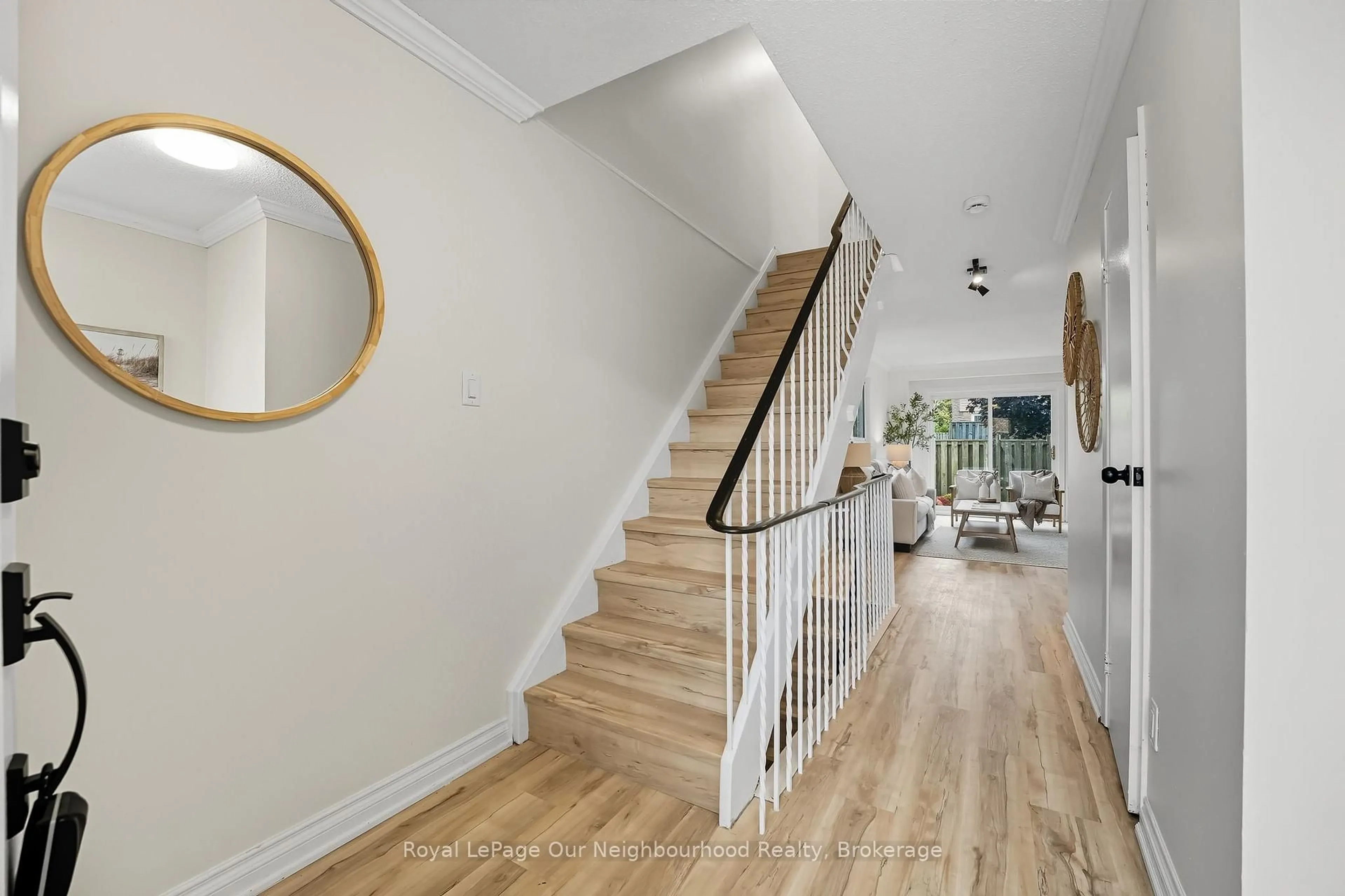 Indoor entryway for 37 Robbie Cres #56, Ajax Ontario L1S 3N1
