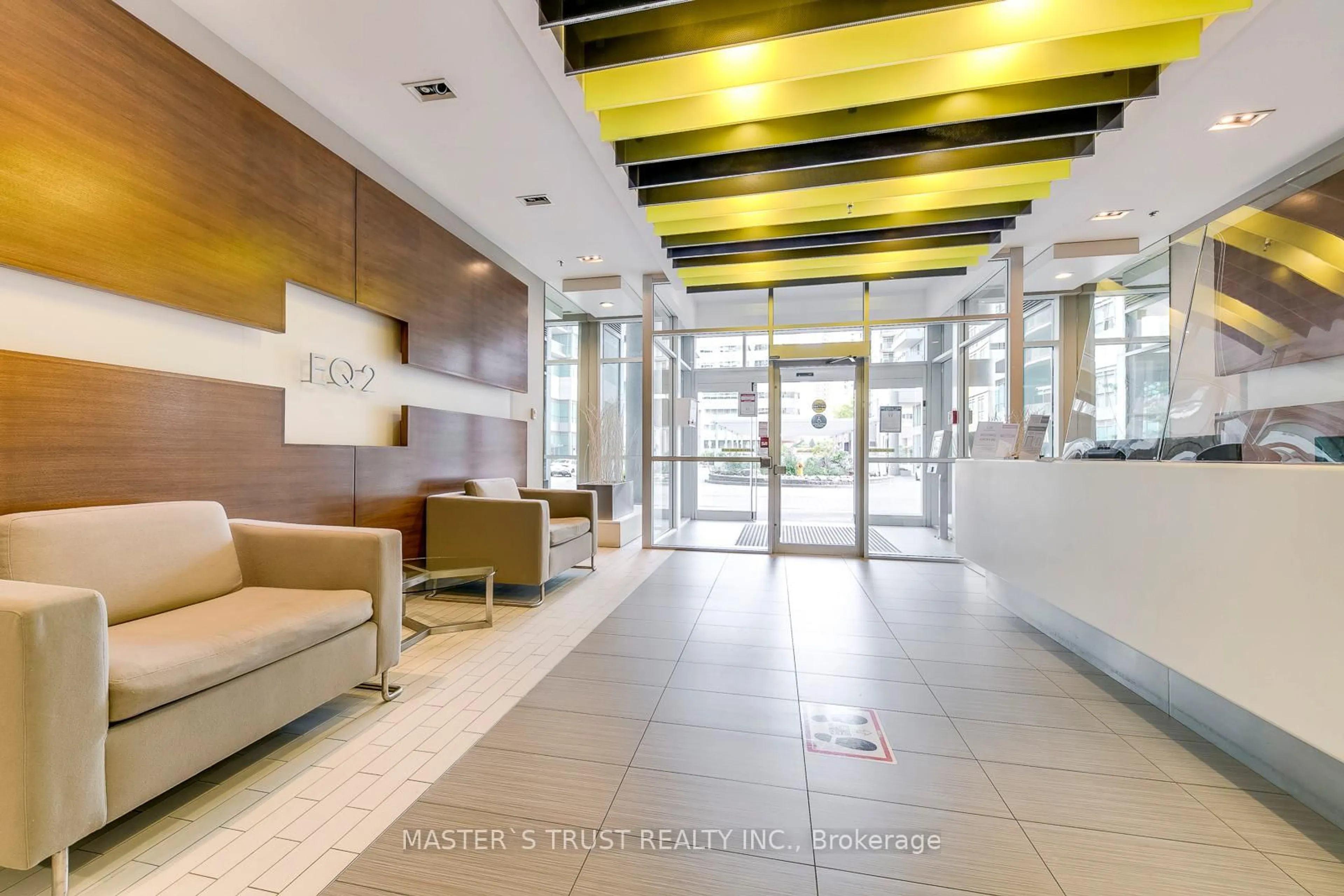 Lobby for 60 Town Centre Crt #1109, Toronto Ontario M1P 0B1