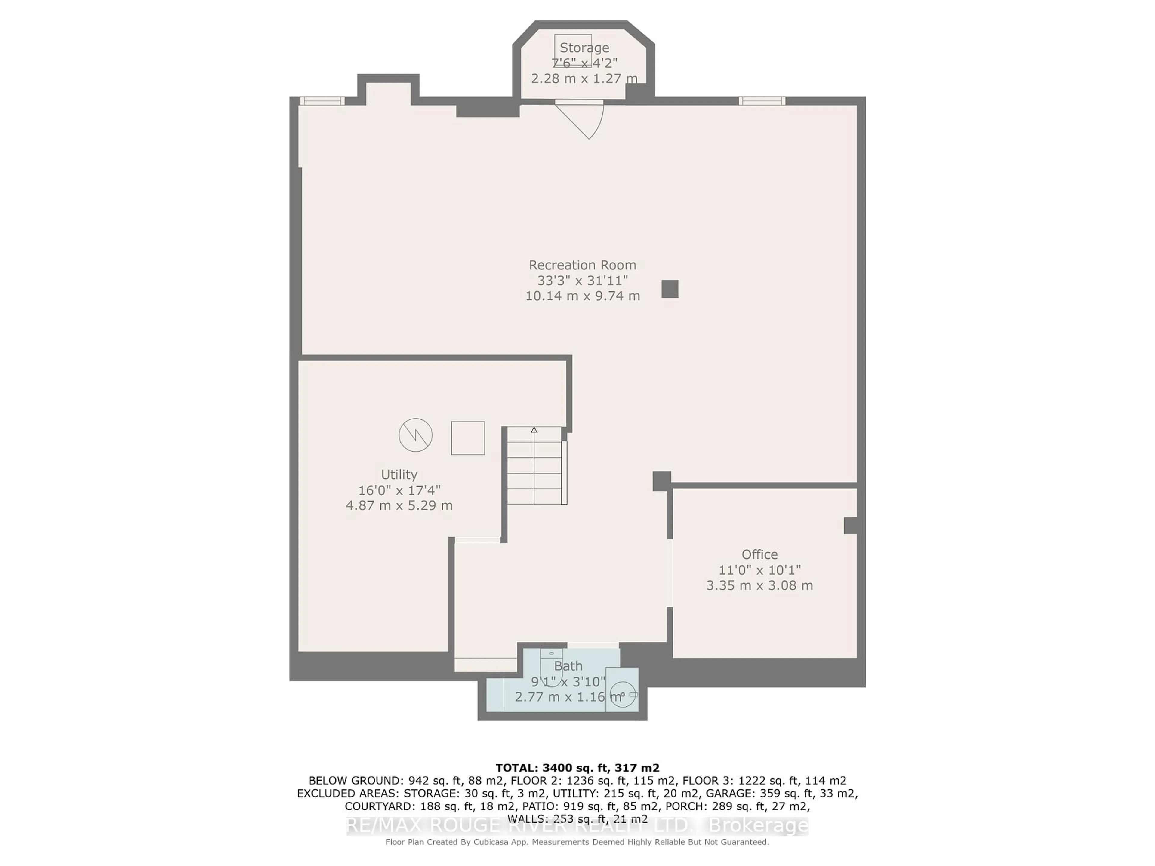 Floor plan for 37 Doncaster Cres, Clarington Ontario L1B 1E7