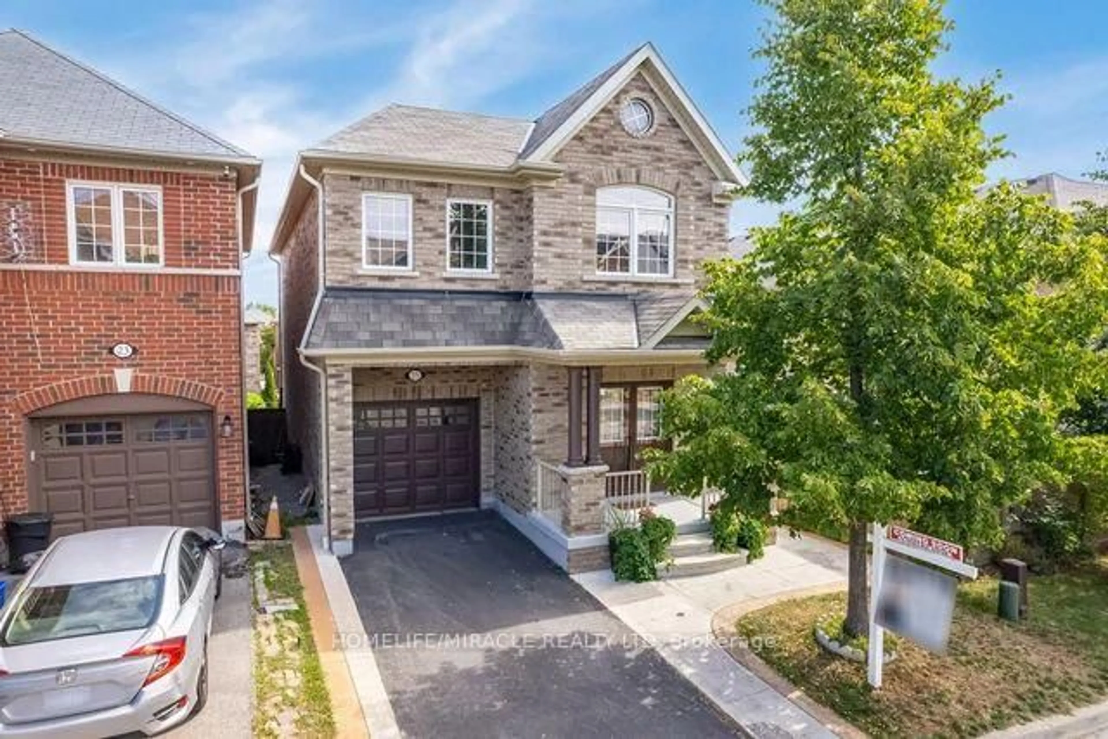 Home with brick exterior material, street for 25 Luce Dr, Ajax Ontario L1Z 0K2