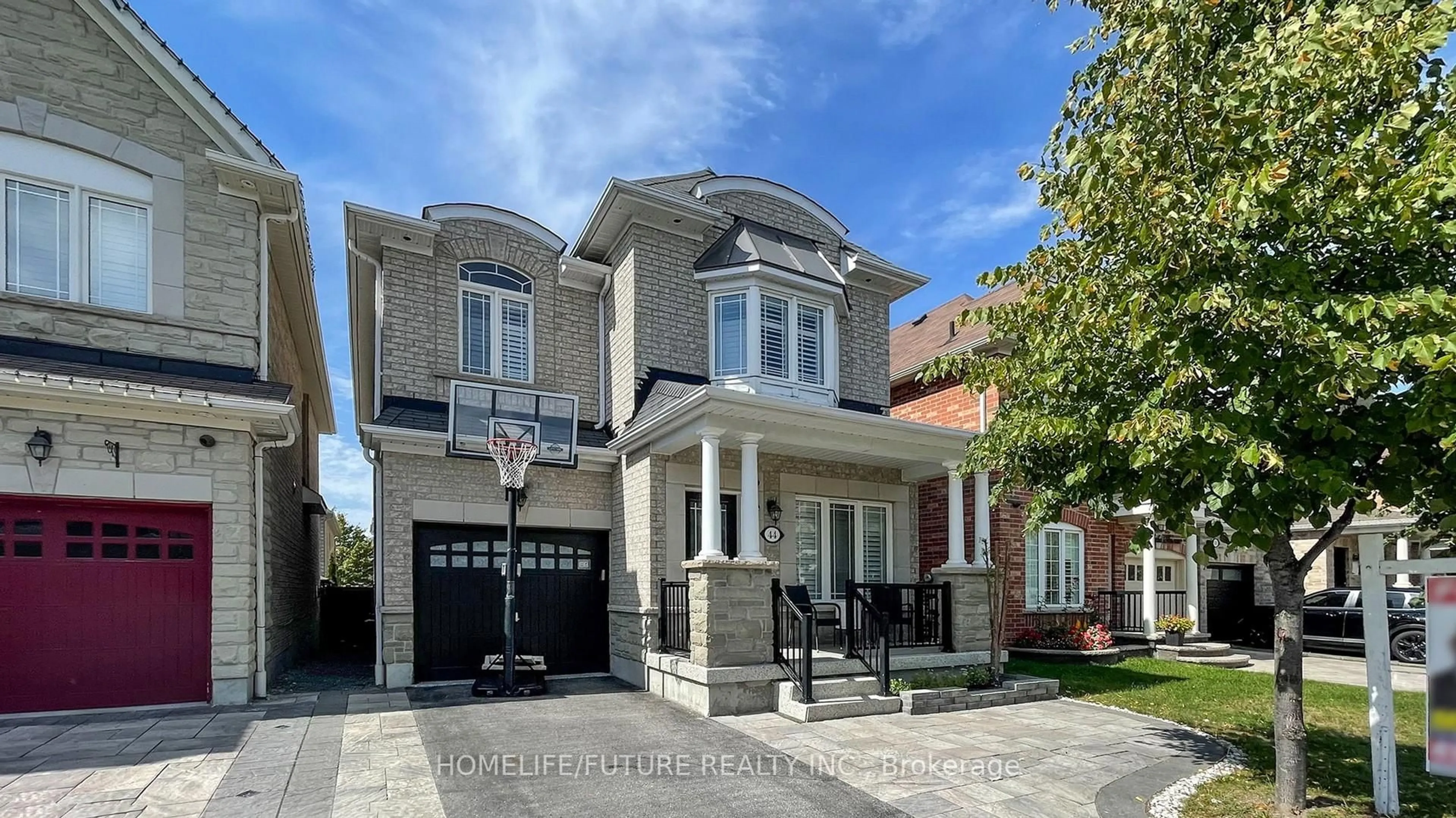 Home with brick exterior material, street for 44 Arfield Ave, Ajax Ontario L1Z 0G5
