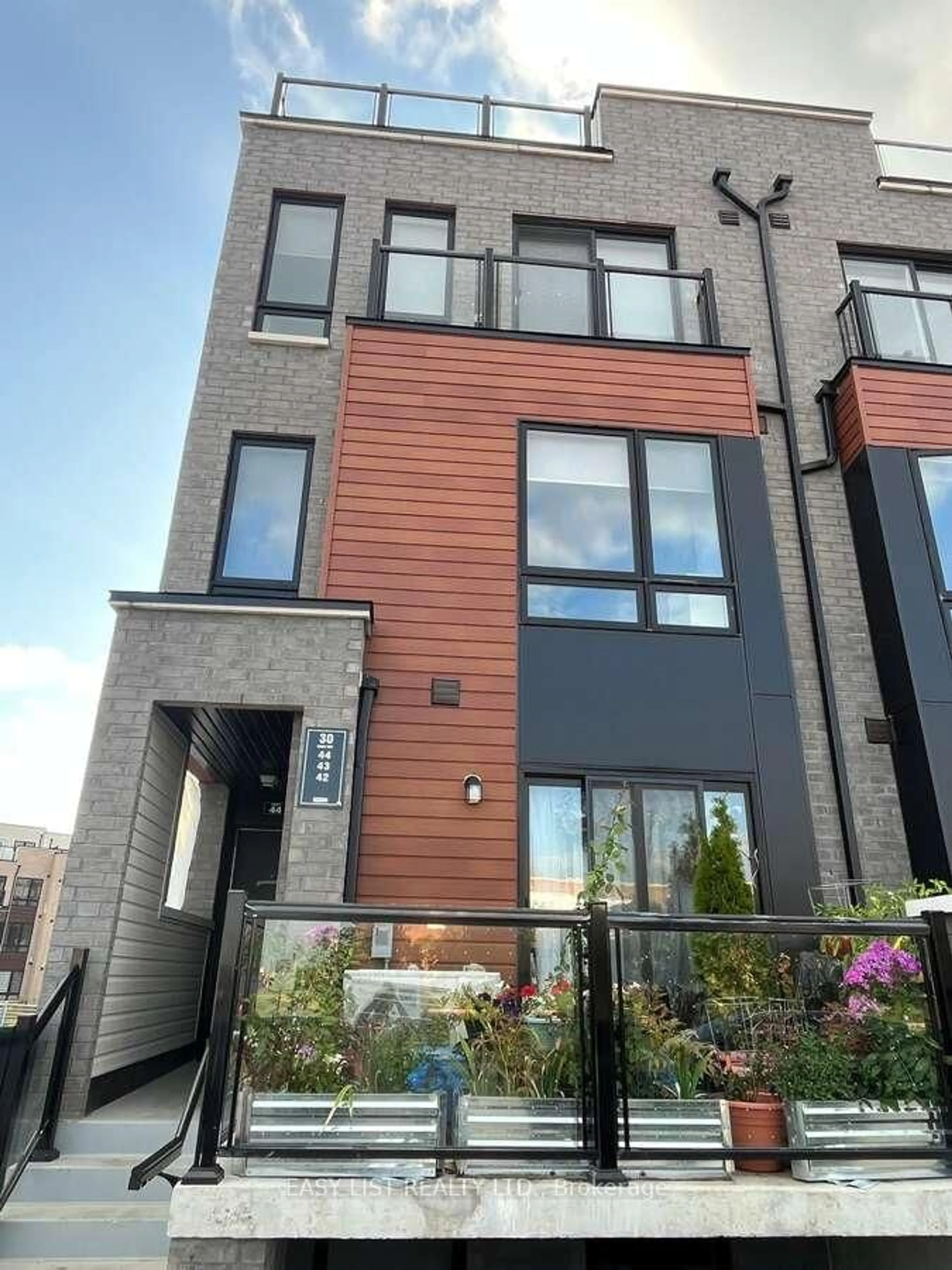 Home with brick exterior material, street for 30 Liben Way #43, Toronto Ontario M1B 0E8