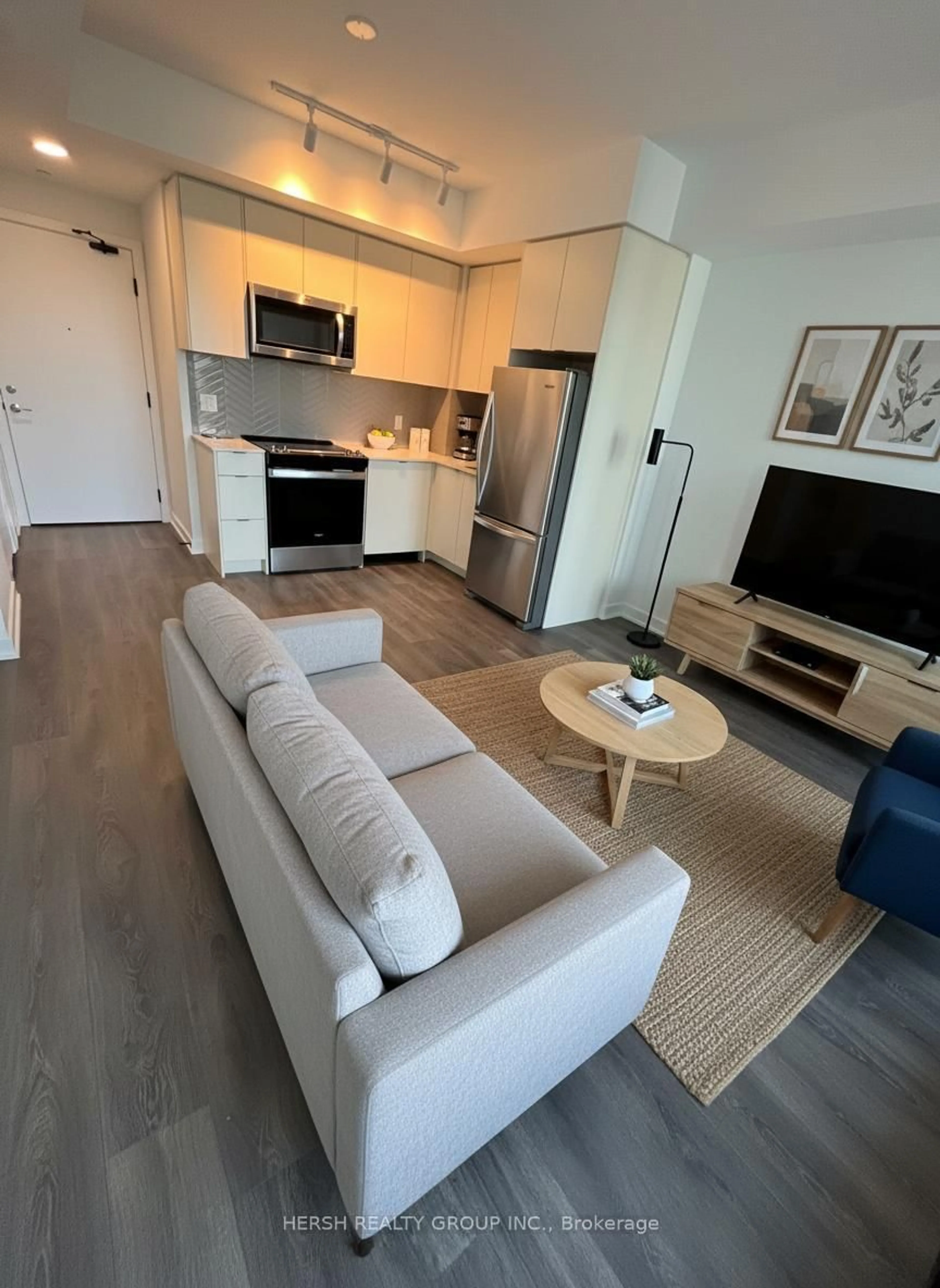 Living room with furniture, unknown for 1606 Charles St #510, Whitby Ontario L1N 0P1