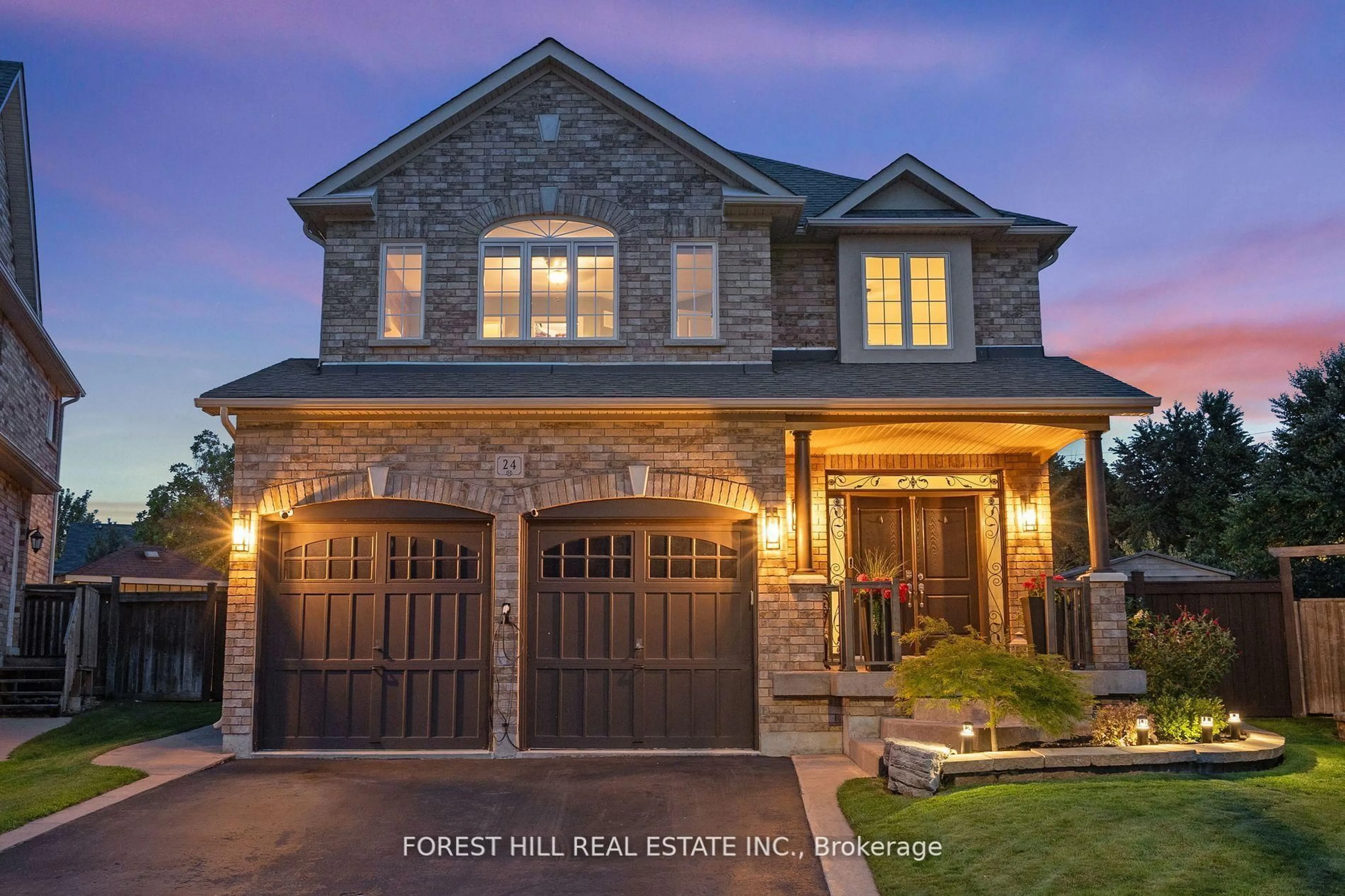 Home with brick exterior material, street for 24 Vesna Crt, Clarington Ontario L1C 0C7