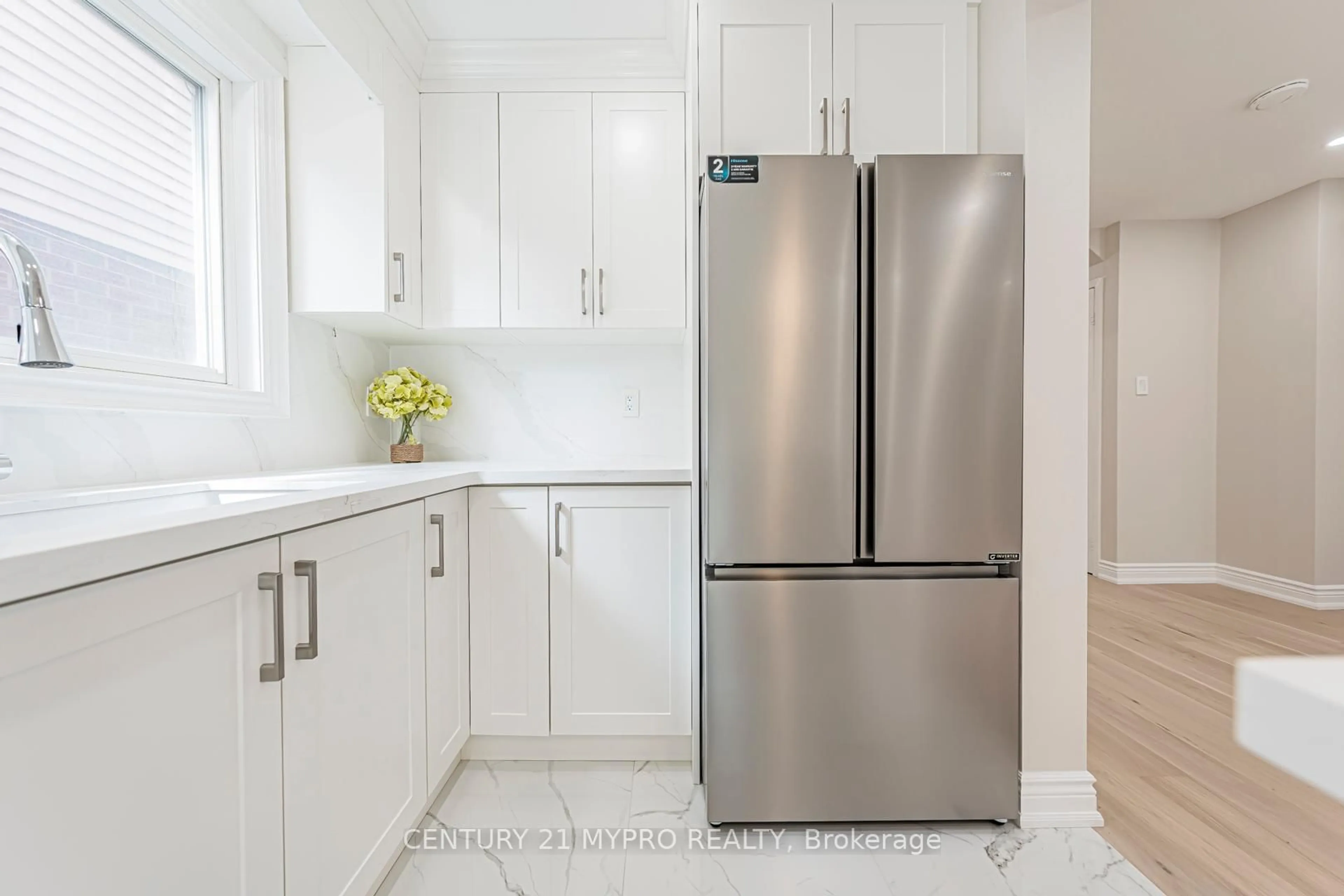 Contemporary kitchen, ceramic/tile floor for 47 Fieldside Dr, Toronto Ontario M1V 3C4