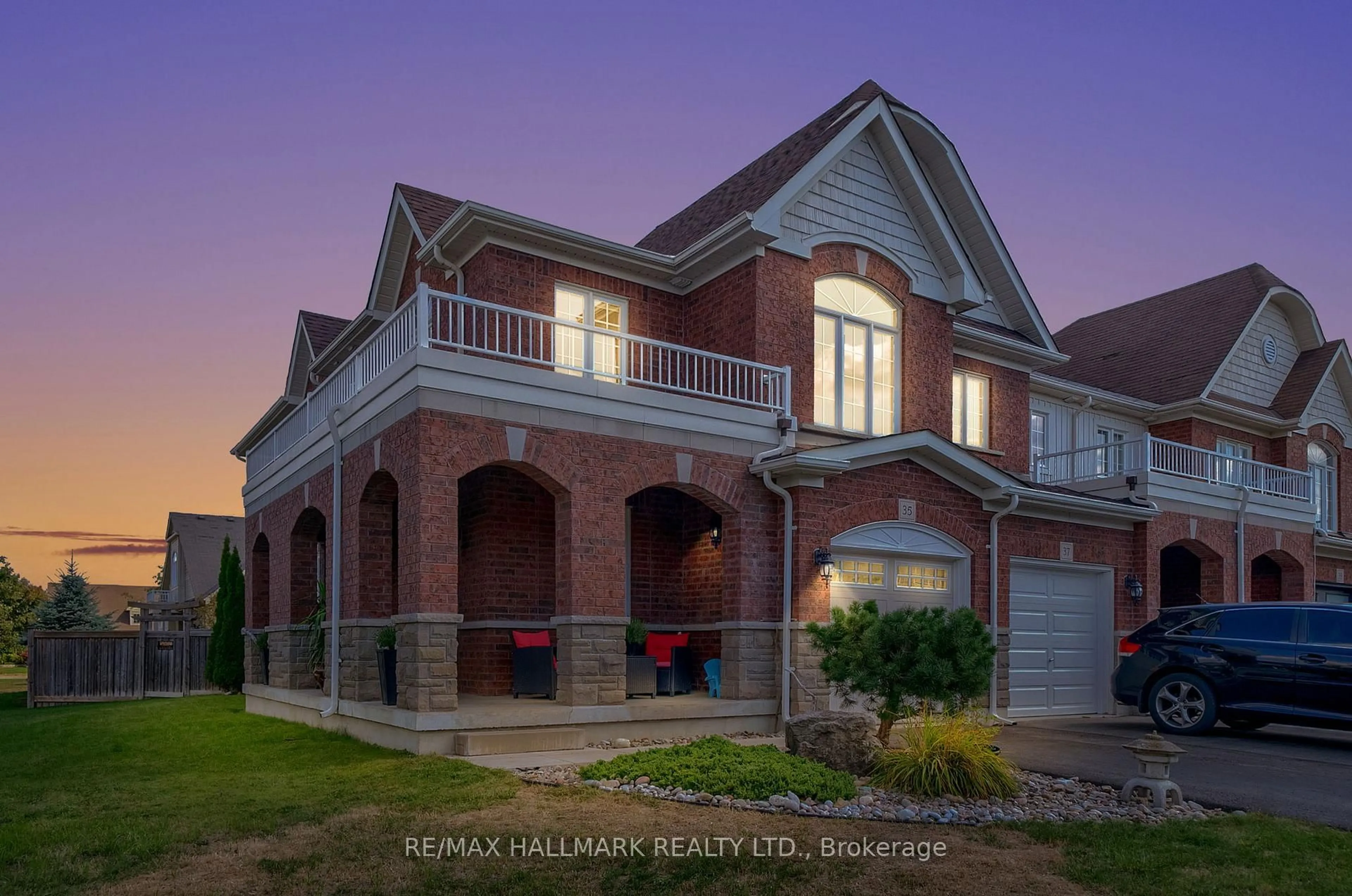 Home with brick exterior material, street for 35 Westover Dr, Clarington Ontario L1C 0M7