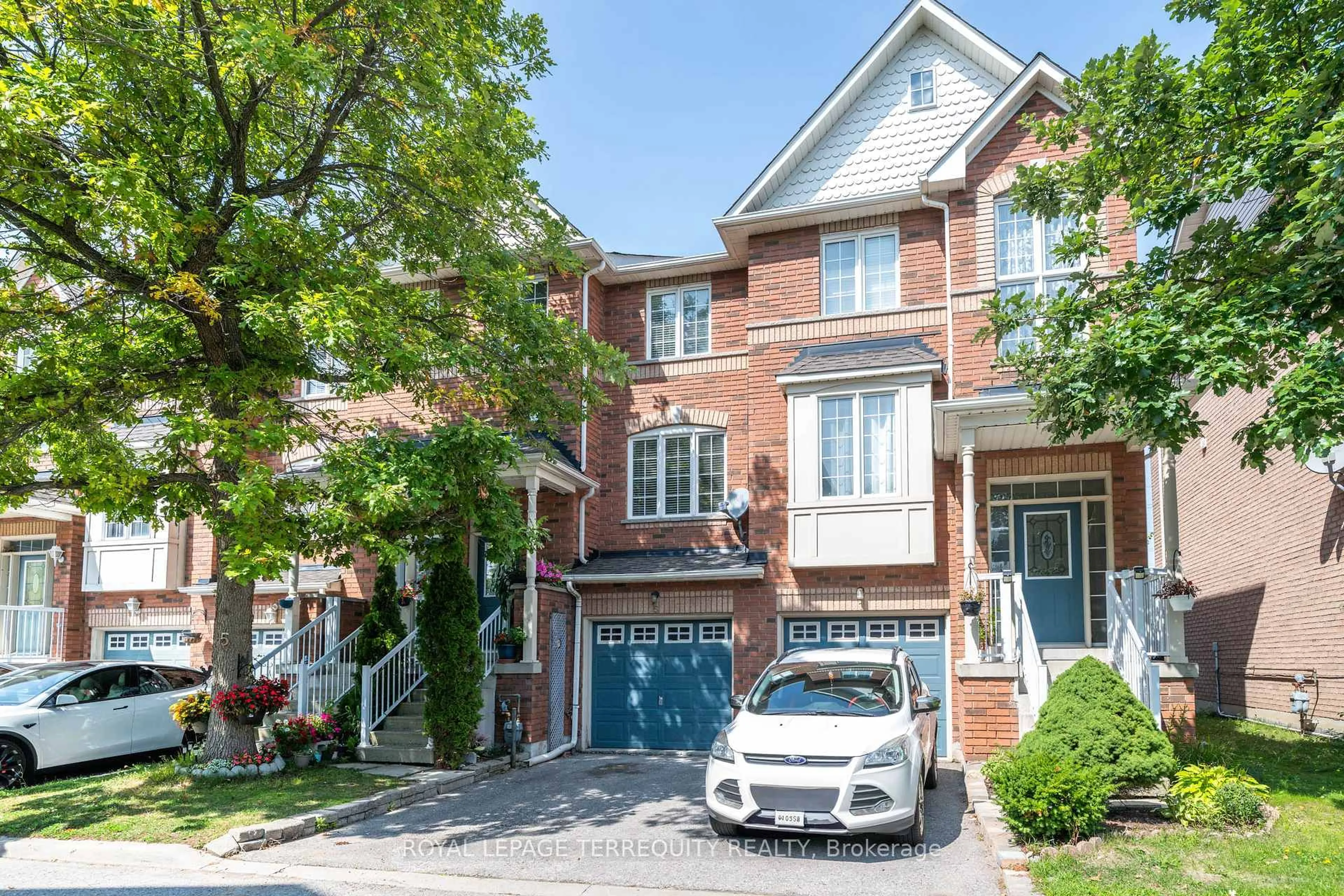 Home with brick exterior material, street for 5 Collis Lane, Ajax Ontario L1S 7S3