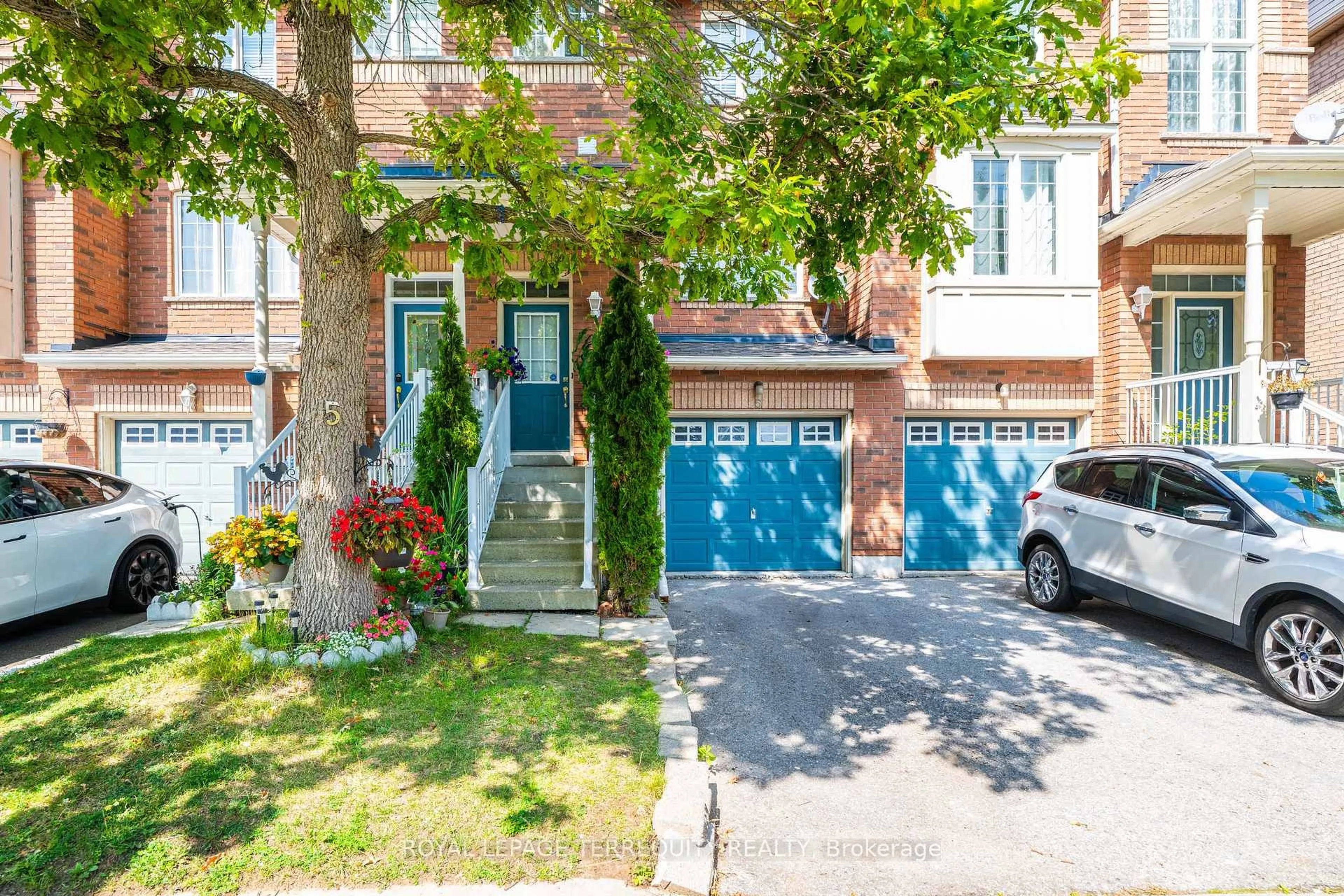 Home with brick exterior material, street for 5 Collis Lane, Ajax Ontario L1S 7S3